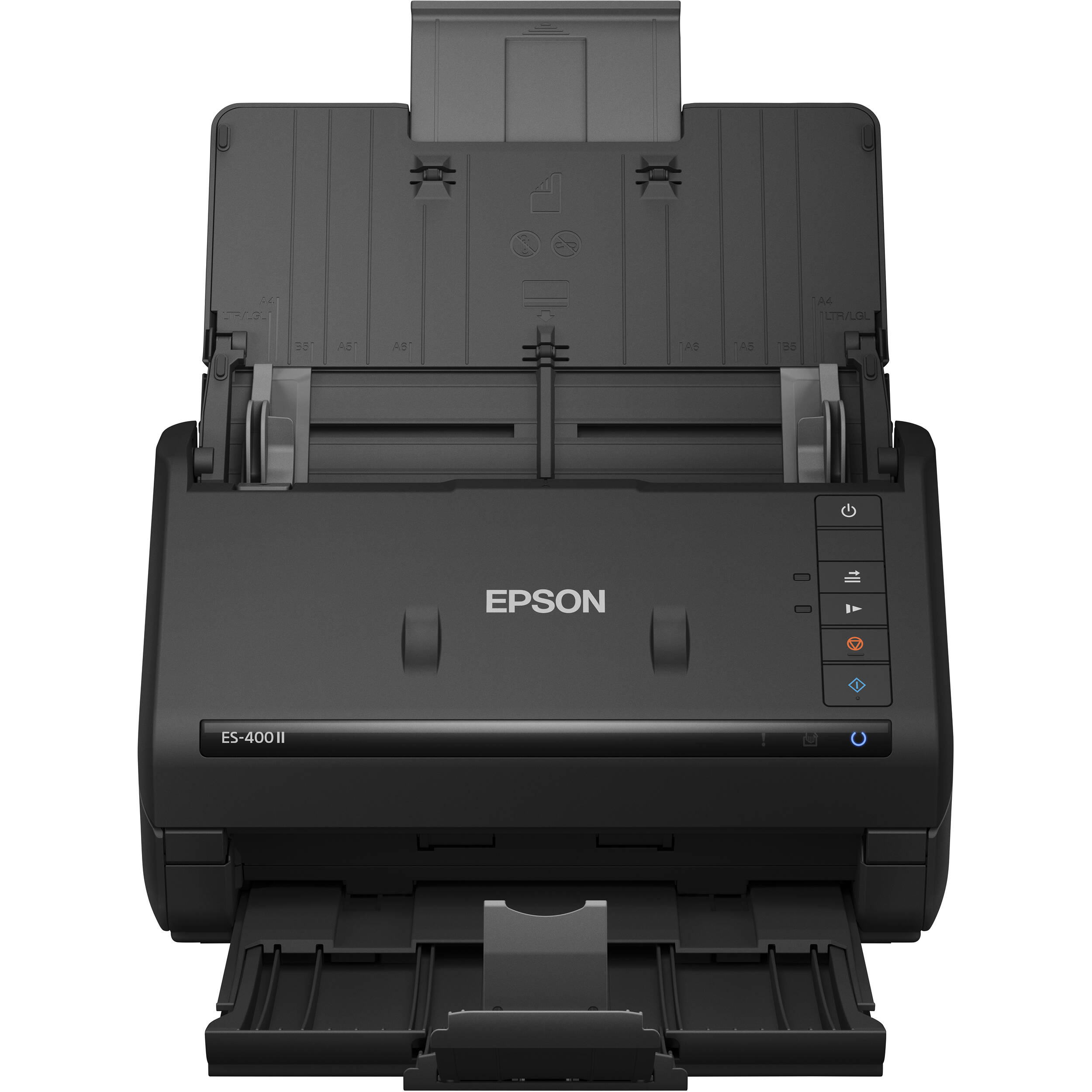 Epson ES-400 II desktop document scanner with 50-sheet ADF for duplex office scanning — view 4