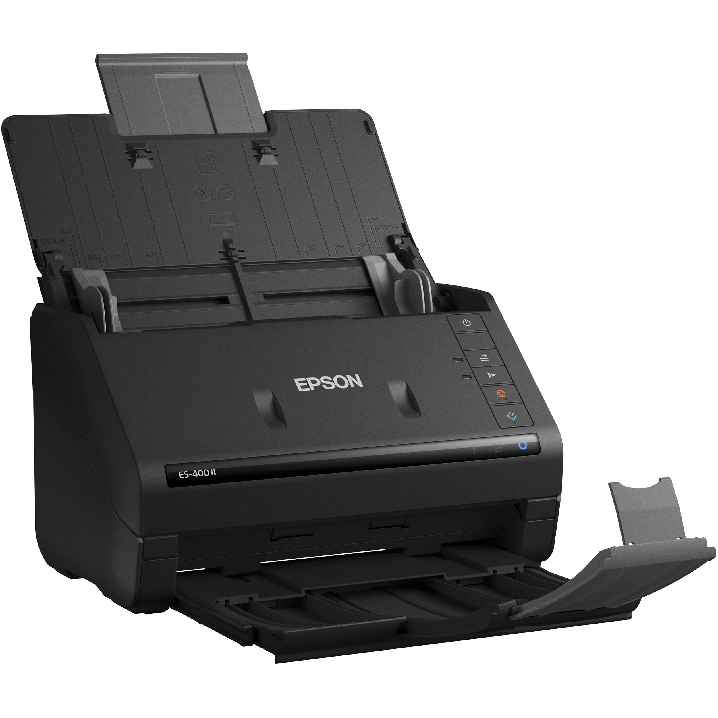 Epson ES-400 II desktop document scanner with 50-sheet ADF for duplex office scanning — view 5