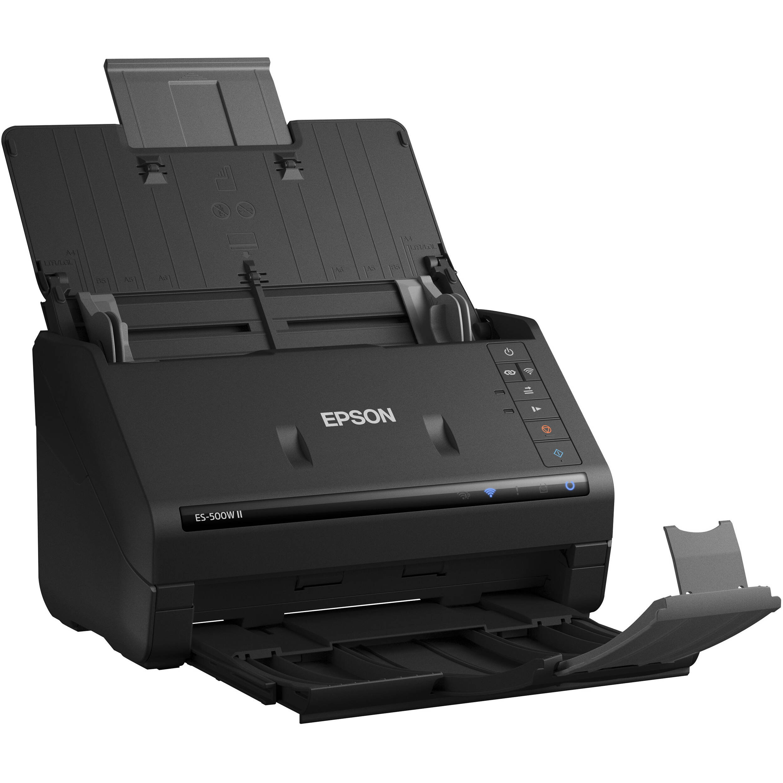 Epson ES-500W II wireless document scanner with 50-sheet ADF for duplex office scanning — view 4