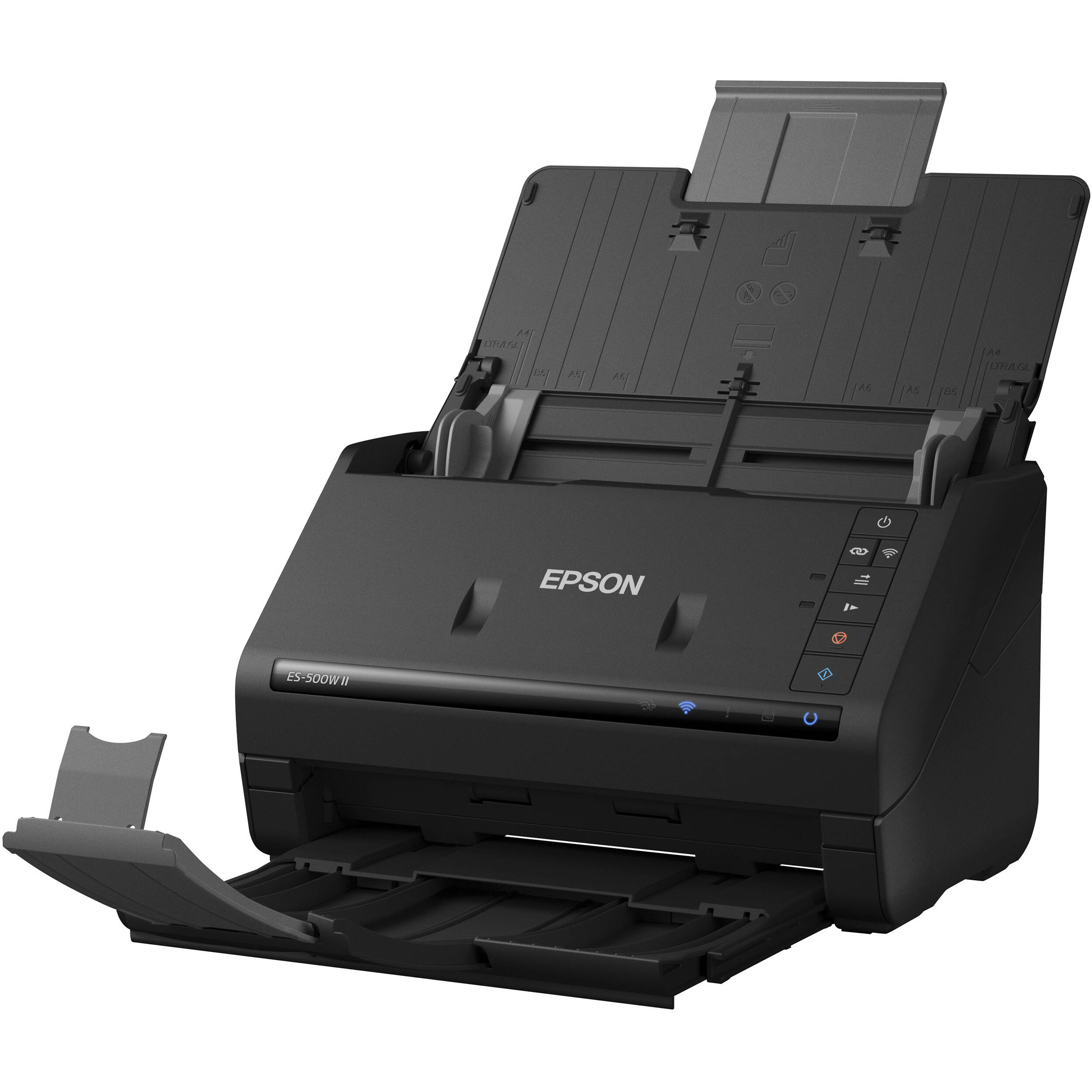 Epson ES-500W II wireless document scanner with 50-sheet ADF for duplex office scanning — view 6