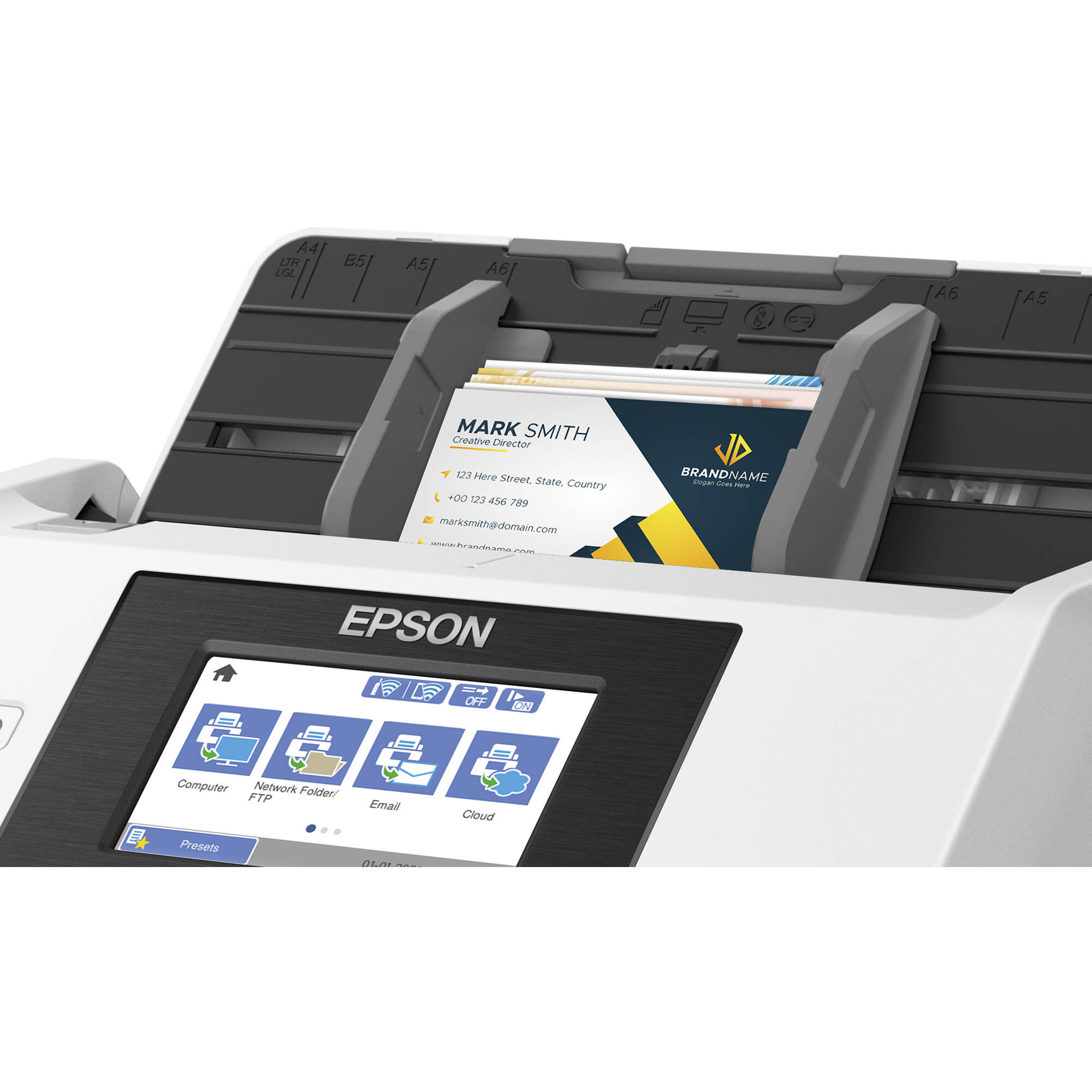 Epson DS-790WN network document scanner with wireless connectivity and 100-sheet ADF — view 11