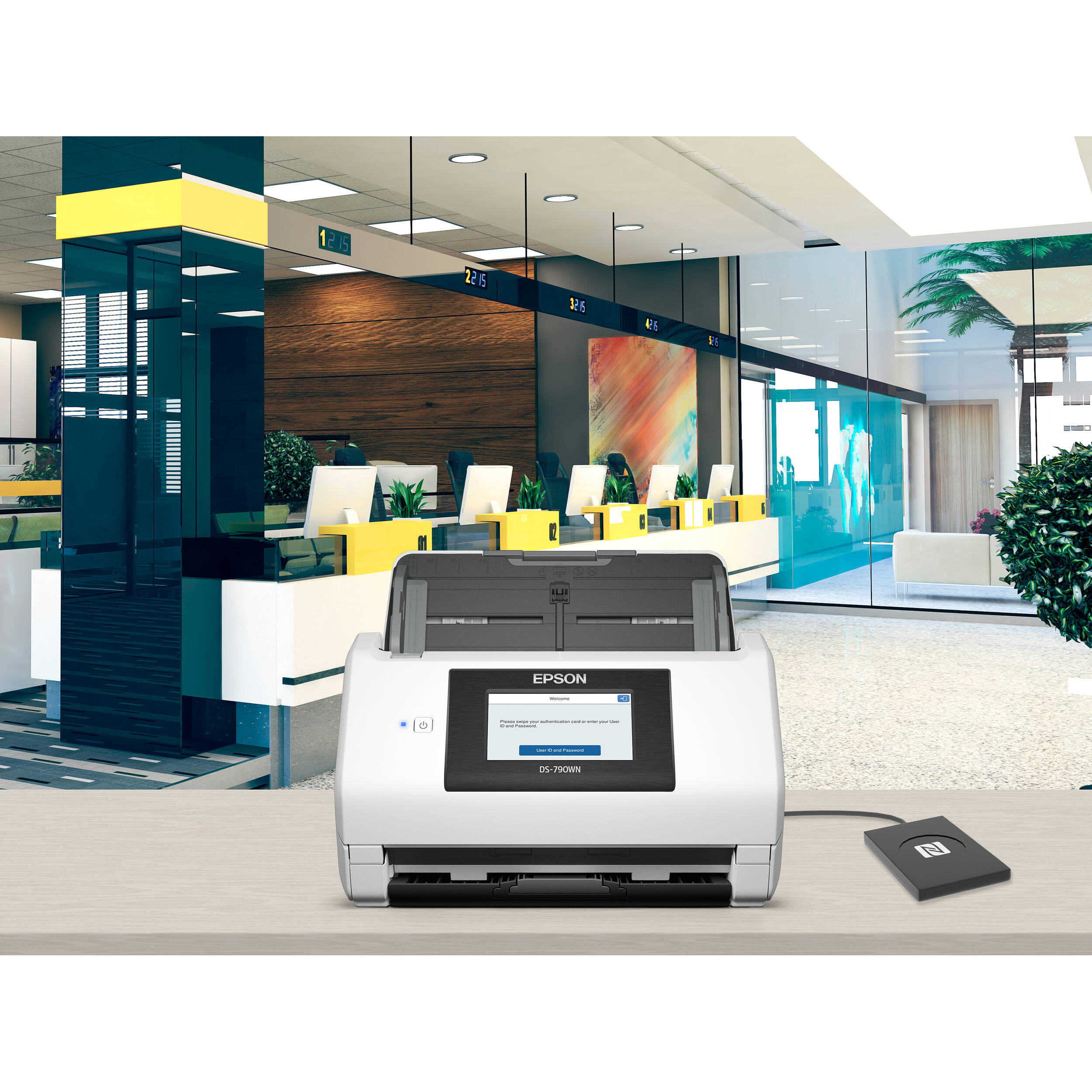 Epson DS-790WN network document scanner with wireless connectivity and 100-sheet ADF — view 19