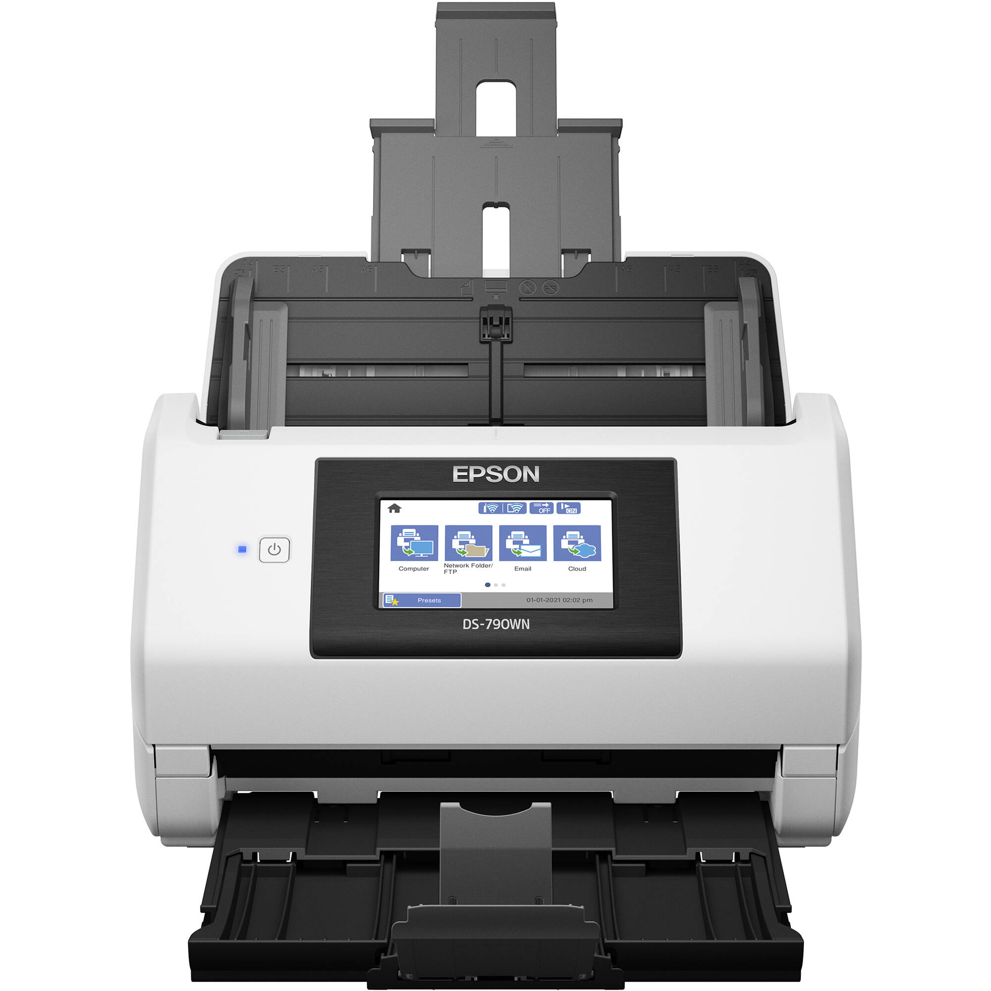Epson DS-790WN network document scanner with wireless connectivity and 100-sheet ADF — view 5