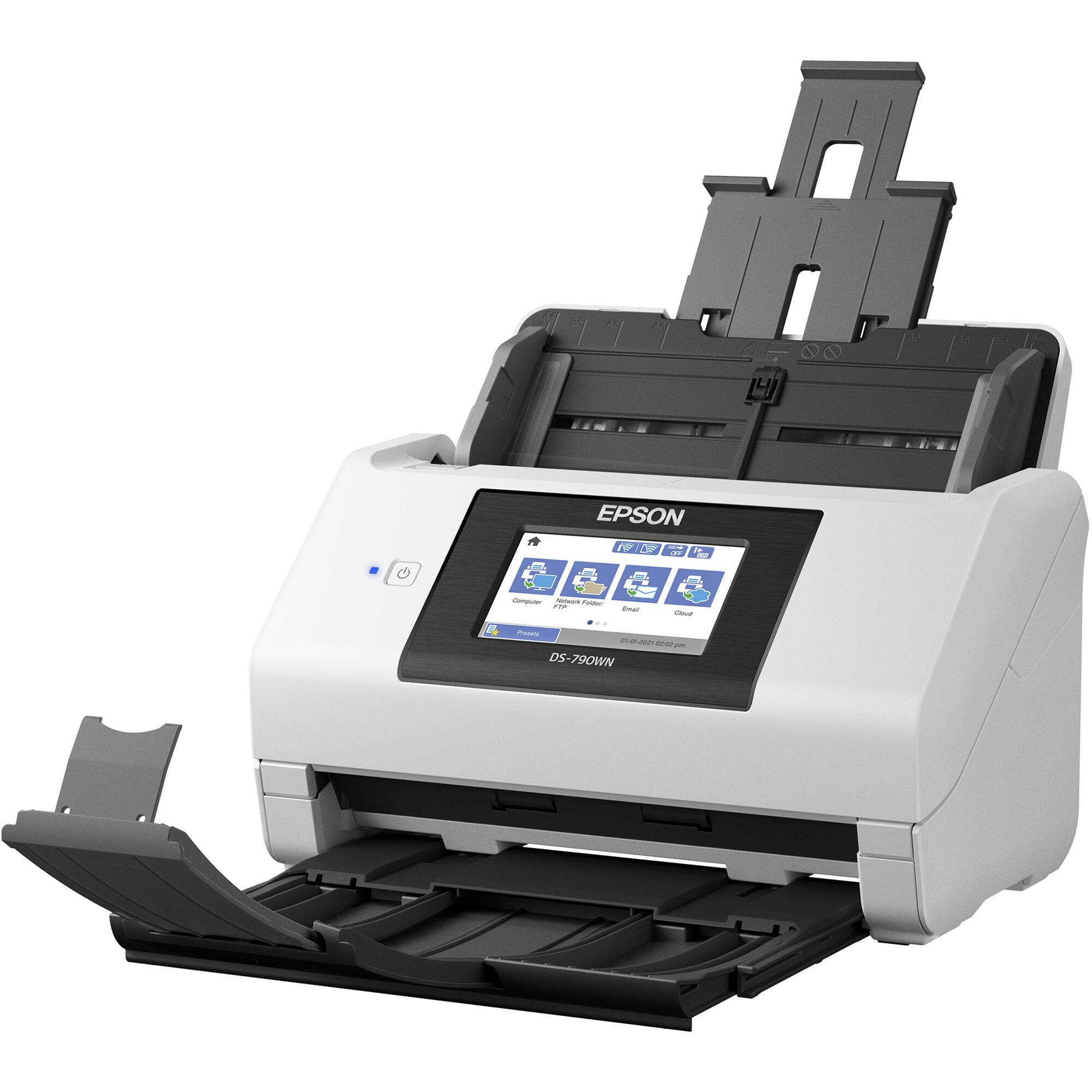 Epson DS-790WN network document scanner with wireless connectivity and 100-sheet ADF — view 6