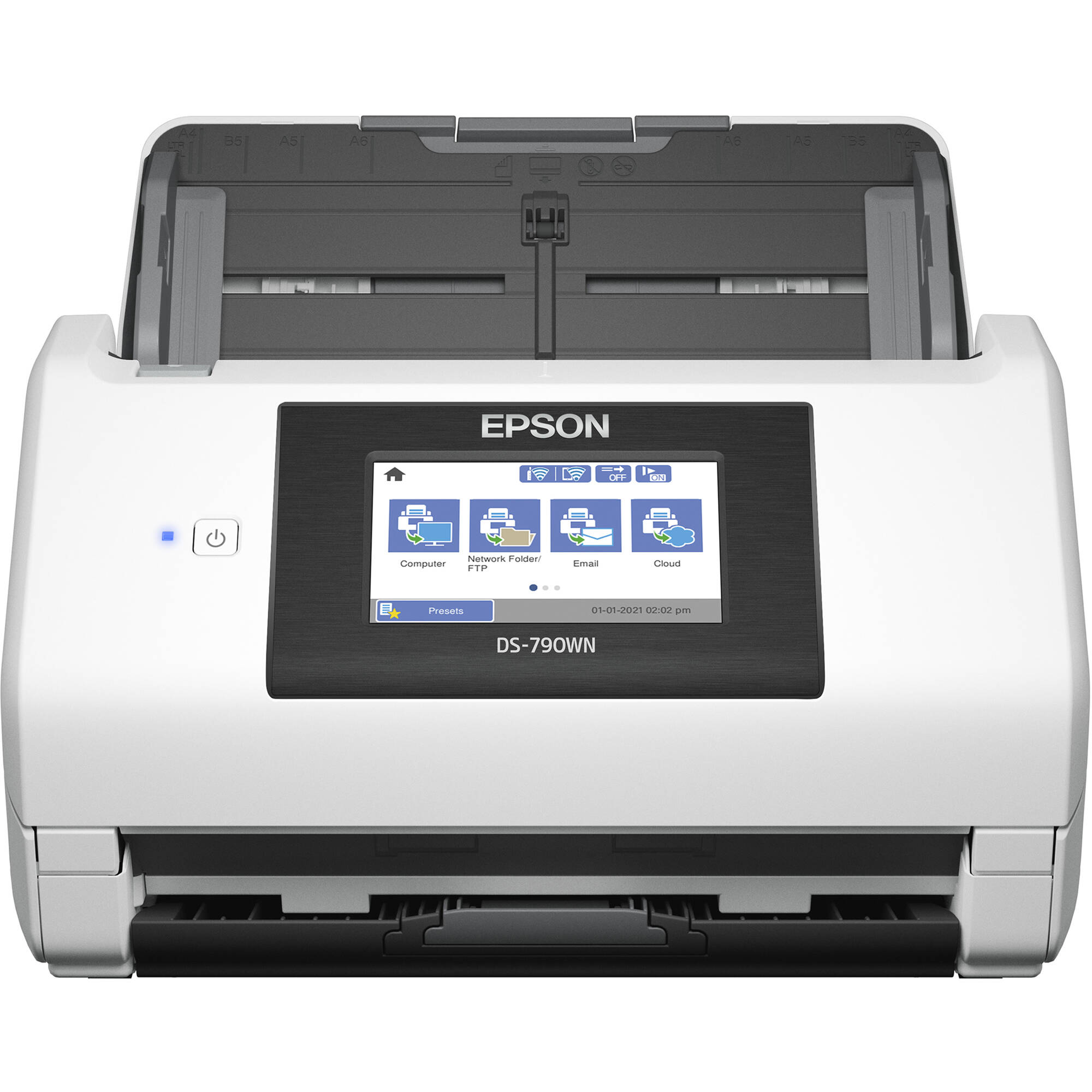Epson DS-790WN network document scanner with wireless connectivity and 100-sheet ADF — view 7