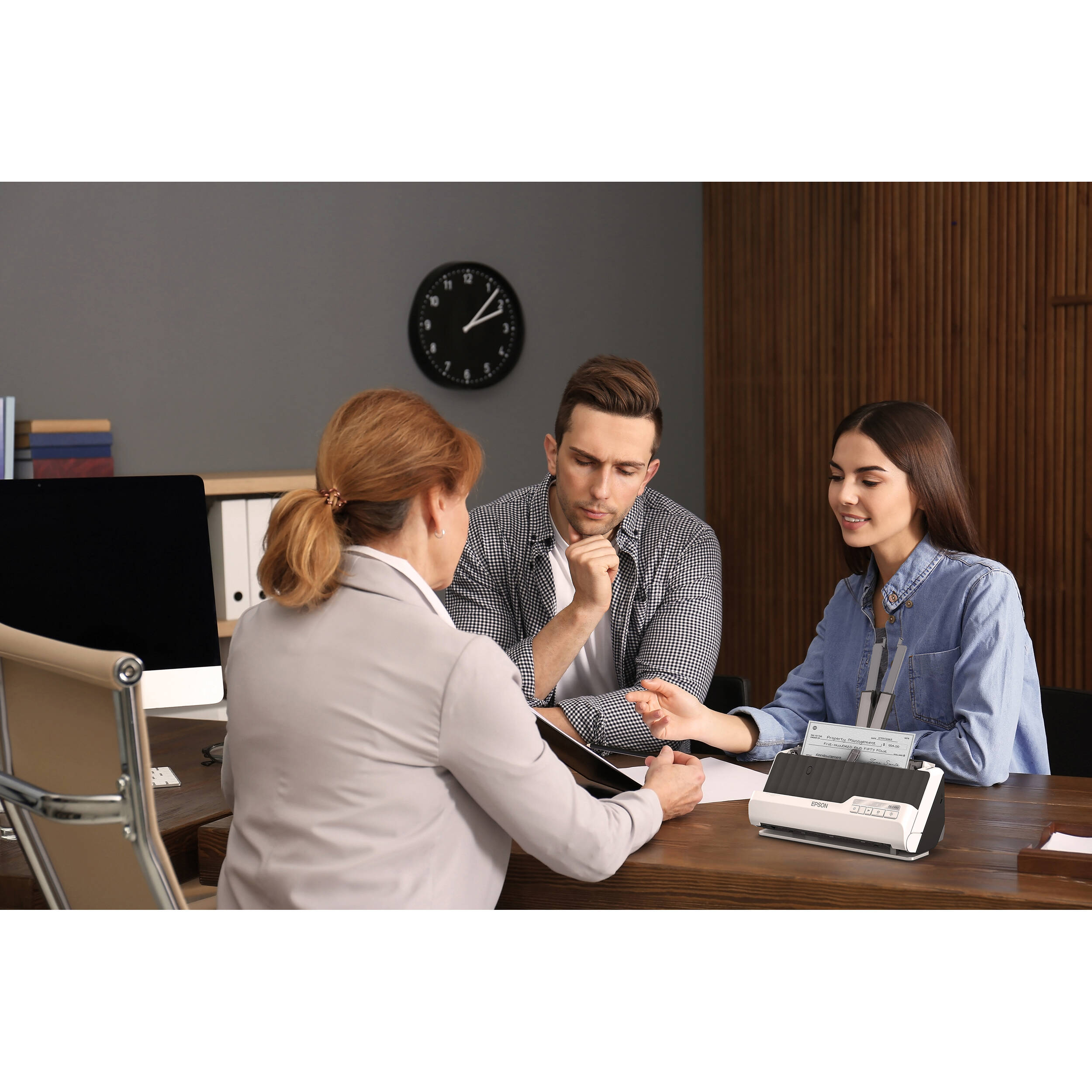 Epson DSC490 compact desktop document scanner with 50-sheet ADF and duplex scanning — view 15