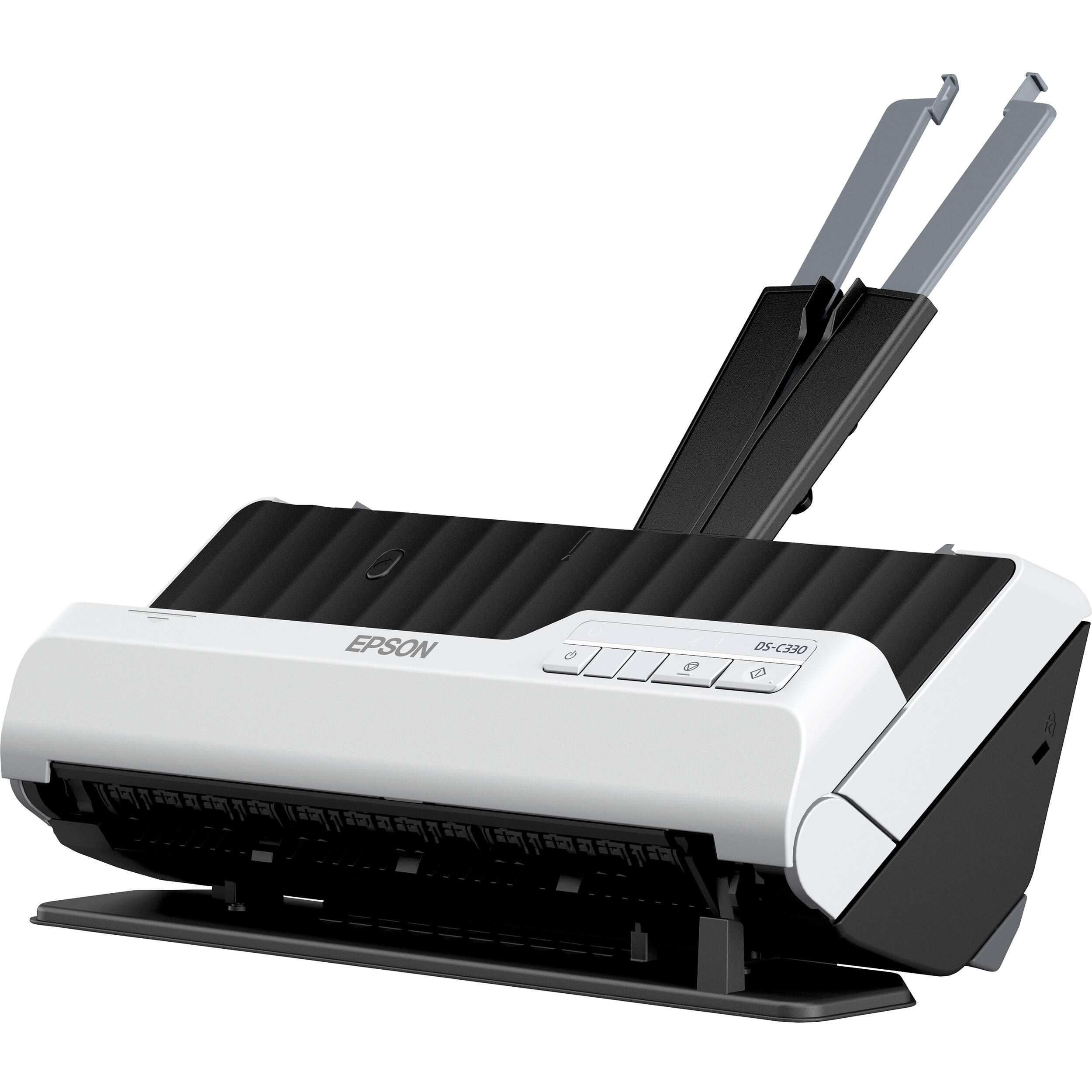 Epson DS-330 compact desktop document scanner with 20-sheet ADF — view 4
