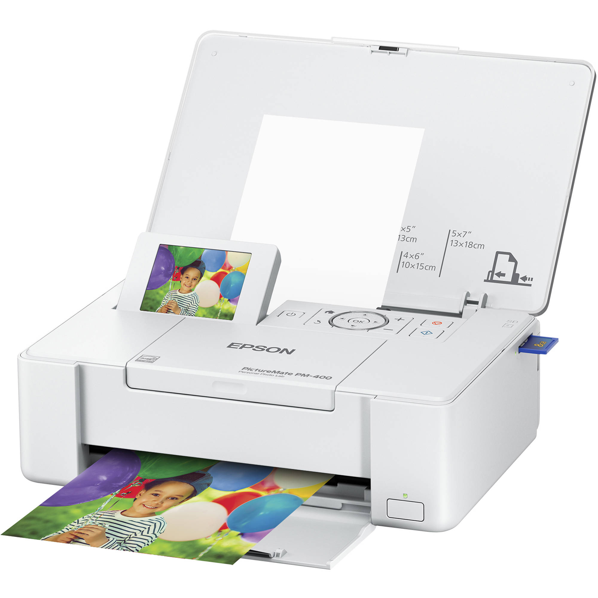 Epson - Open Printers and Ink Epson Picturemate Pm-400 Compact Photo Printer