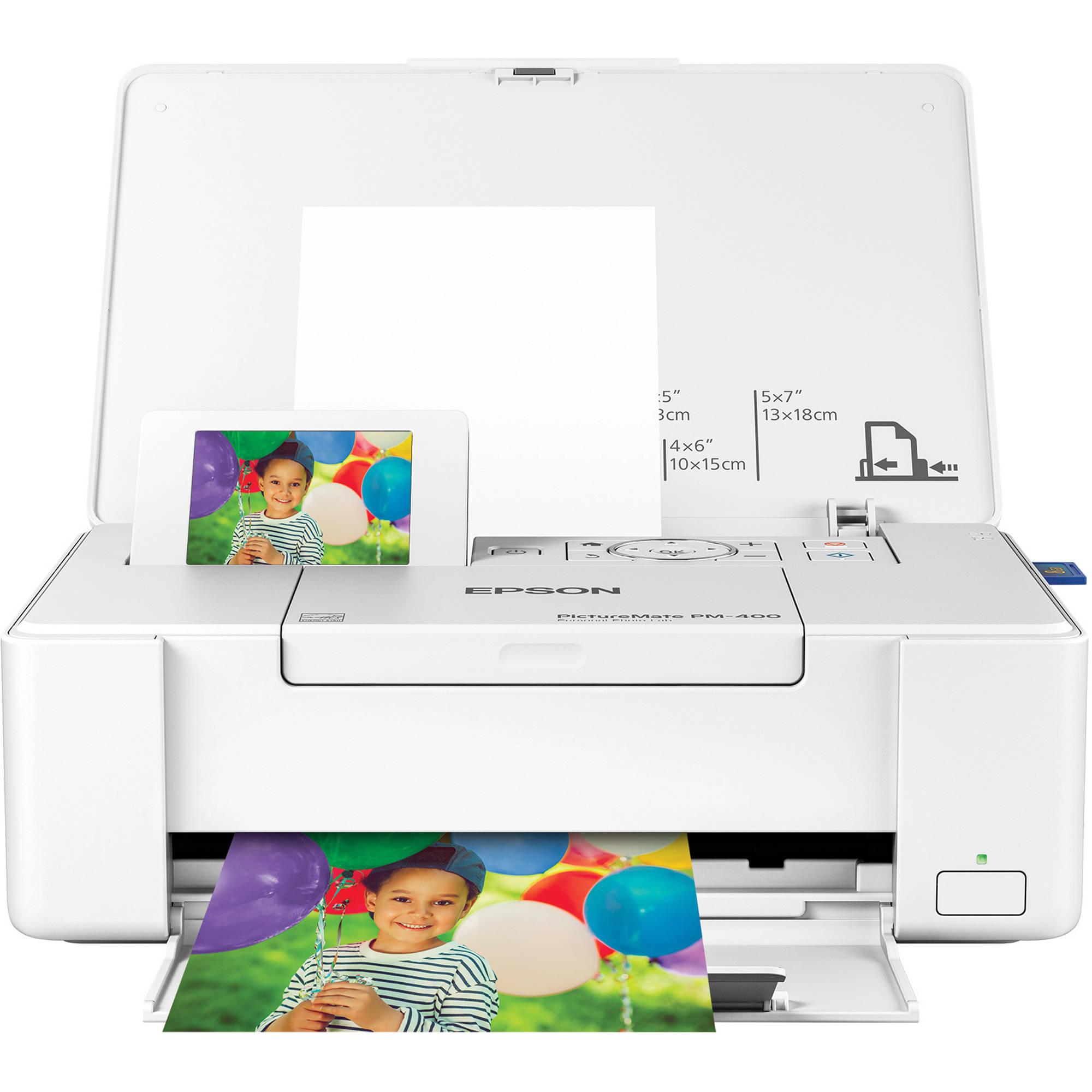 EPSON - OPEN PRINTERS AND INK EPSON PICTUREMATE PM-400 COMPACT PHOTO PRINTER — view 2