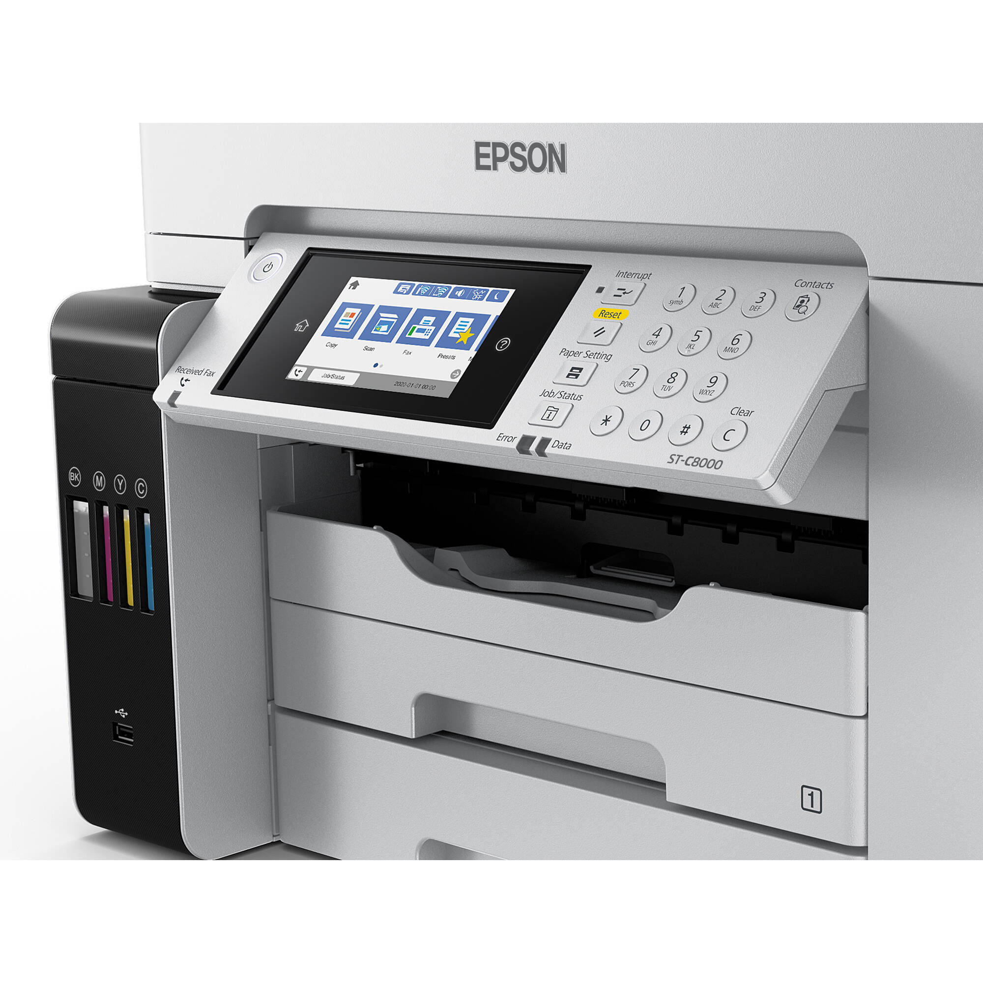 Epson WorkForce ST-C8000 color multifunction Supertank printer with A3+ support — view 10