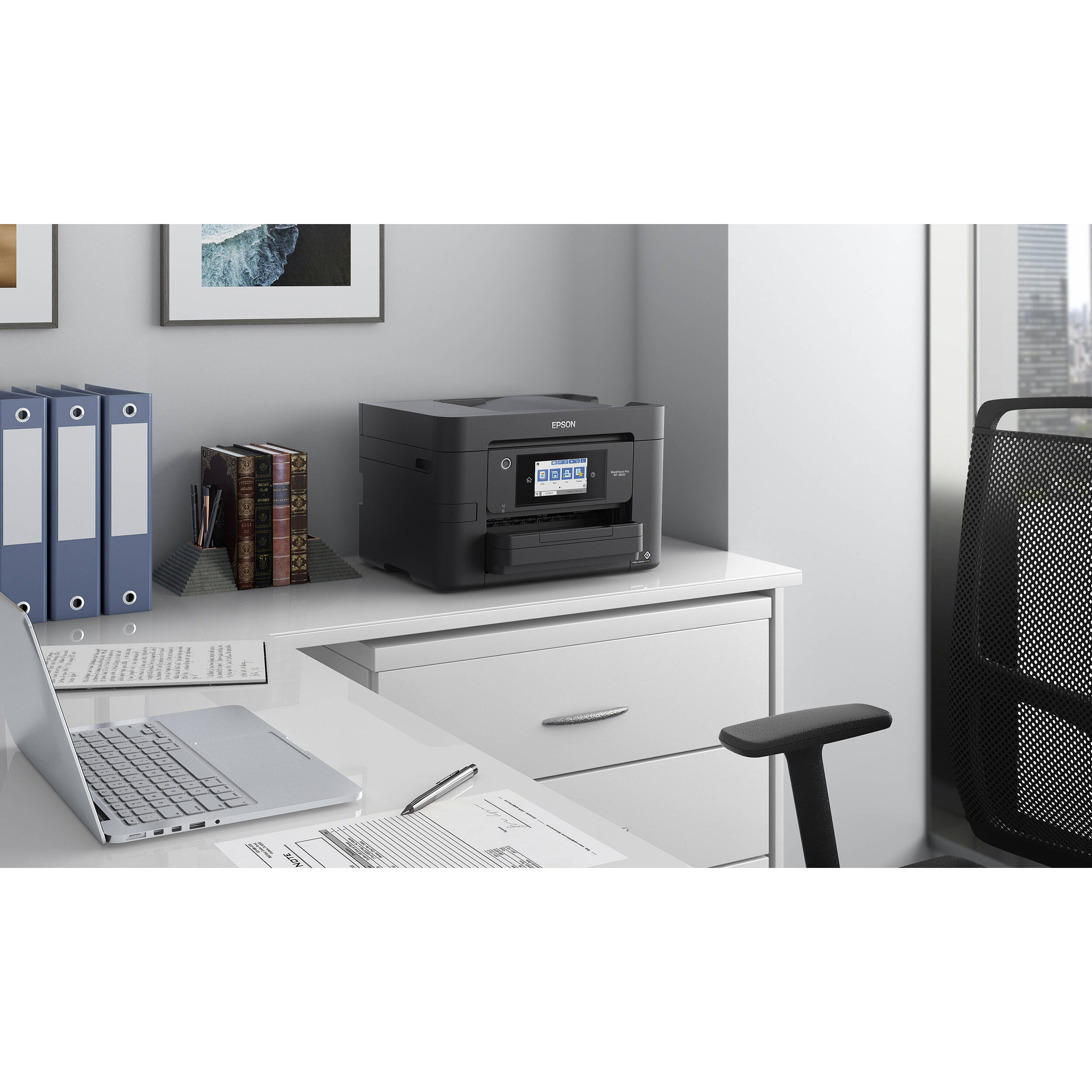 Epson WorkForce Pro WF-4820 color all-in-one printer with Wi-Fi and touchscreen — view 13