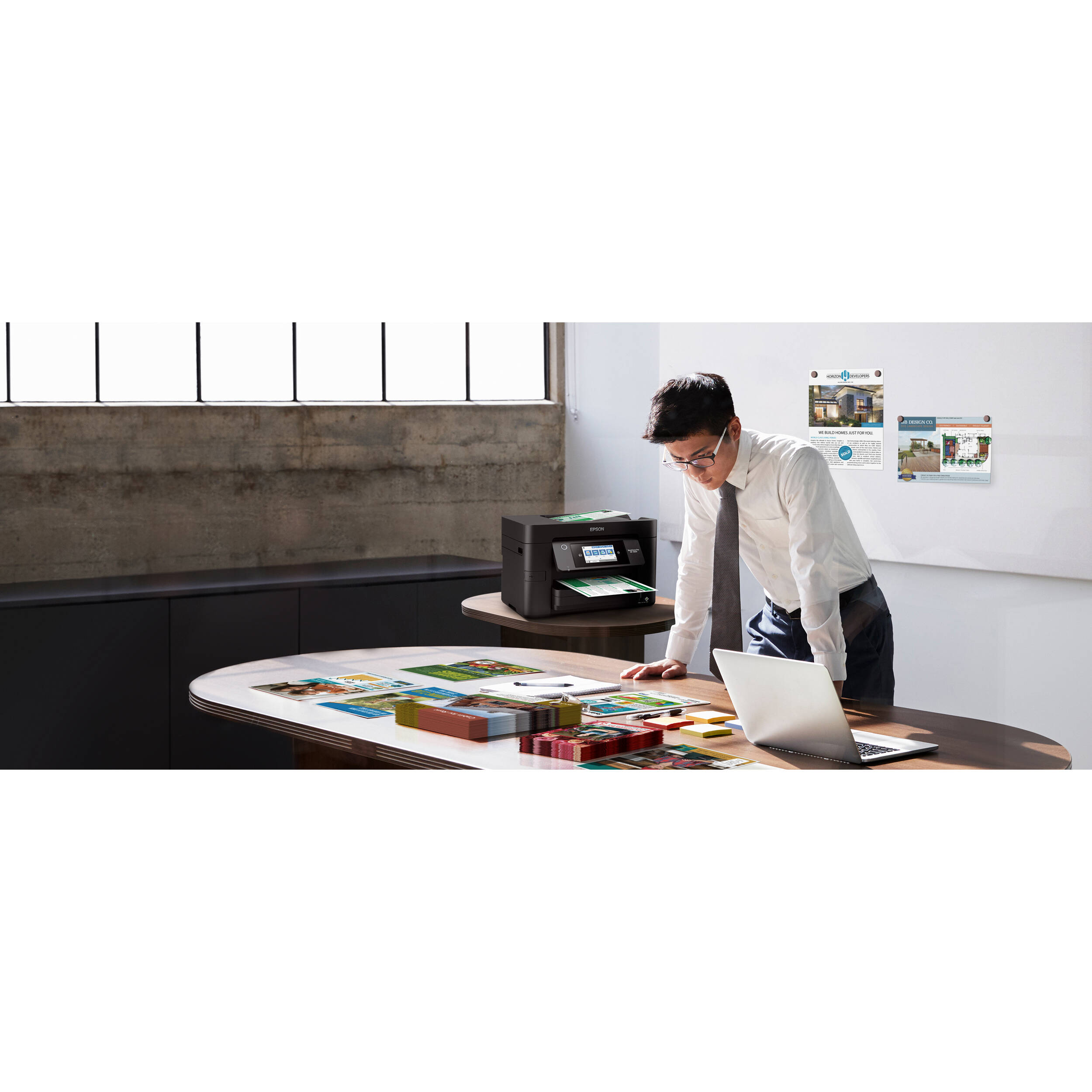 Epson WorkForce Pro WF-4820 color all-in-one printer with Wi-Fi and touchscreen — view 14