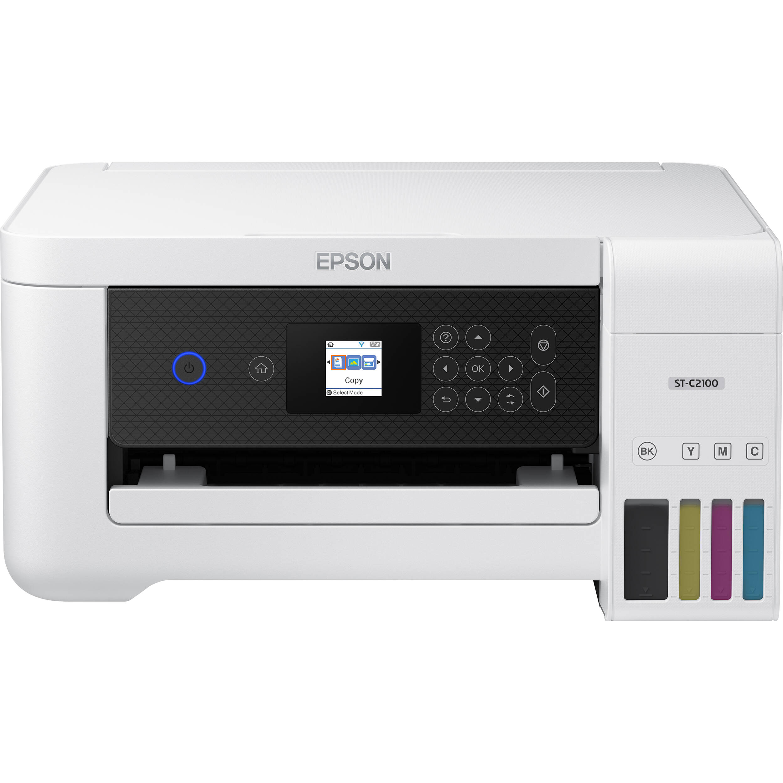 Epson WorkForce ST-C2100 Supertank all-in-one printer with refillable ink tanks — view 2