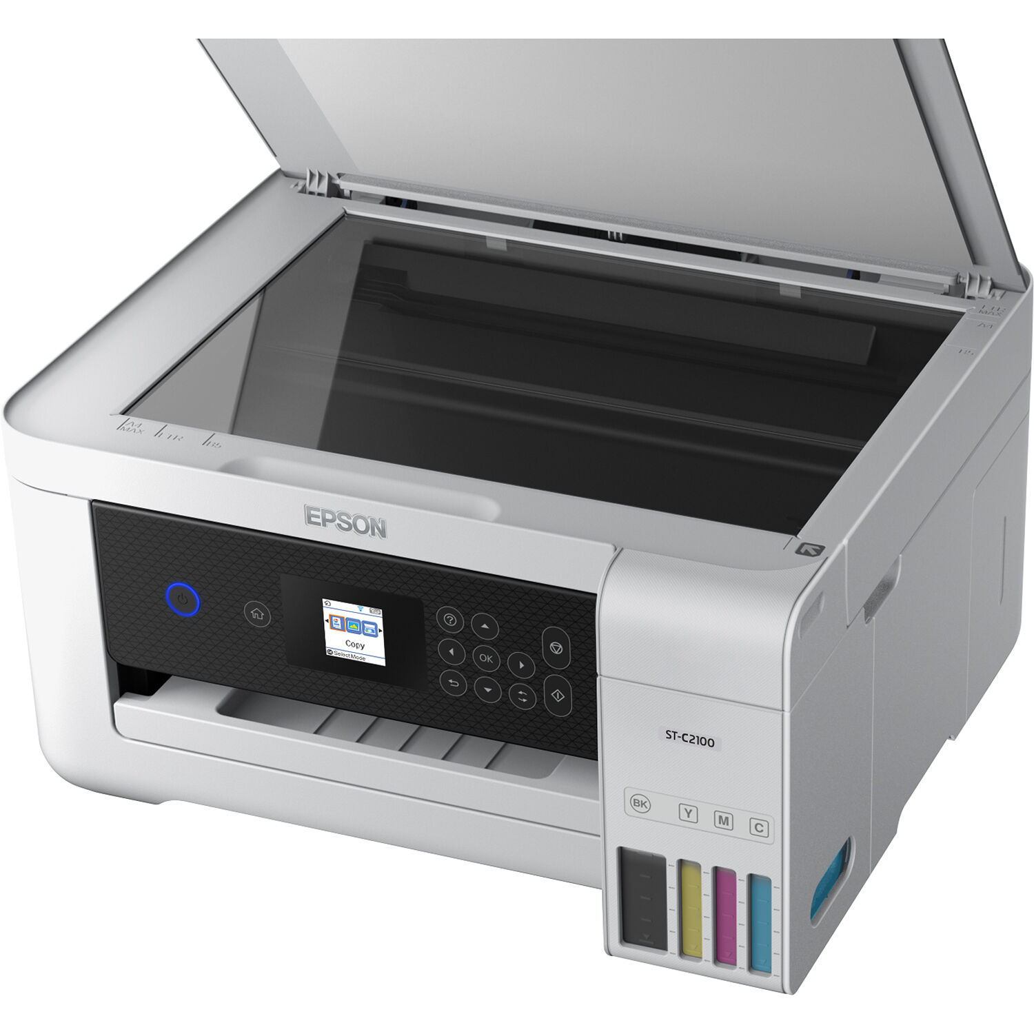 Epson WorkForce ST-C2100 Supertank all-in-one printer with refillable ink tanks — view 8