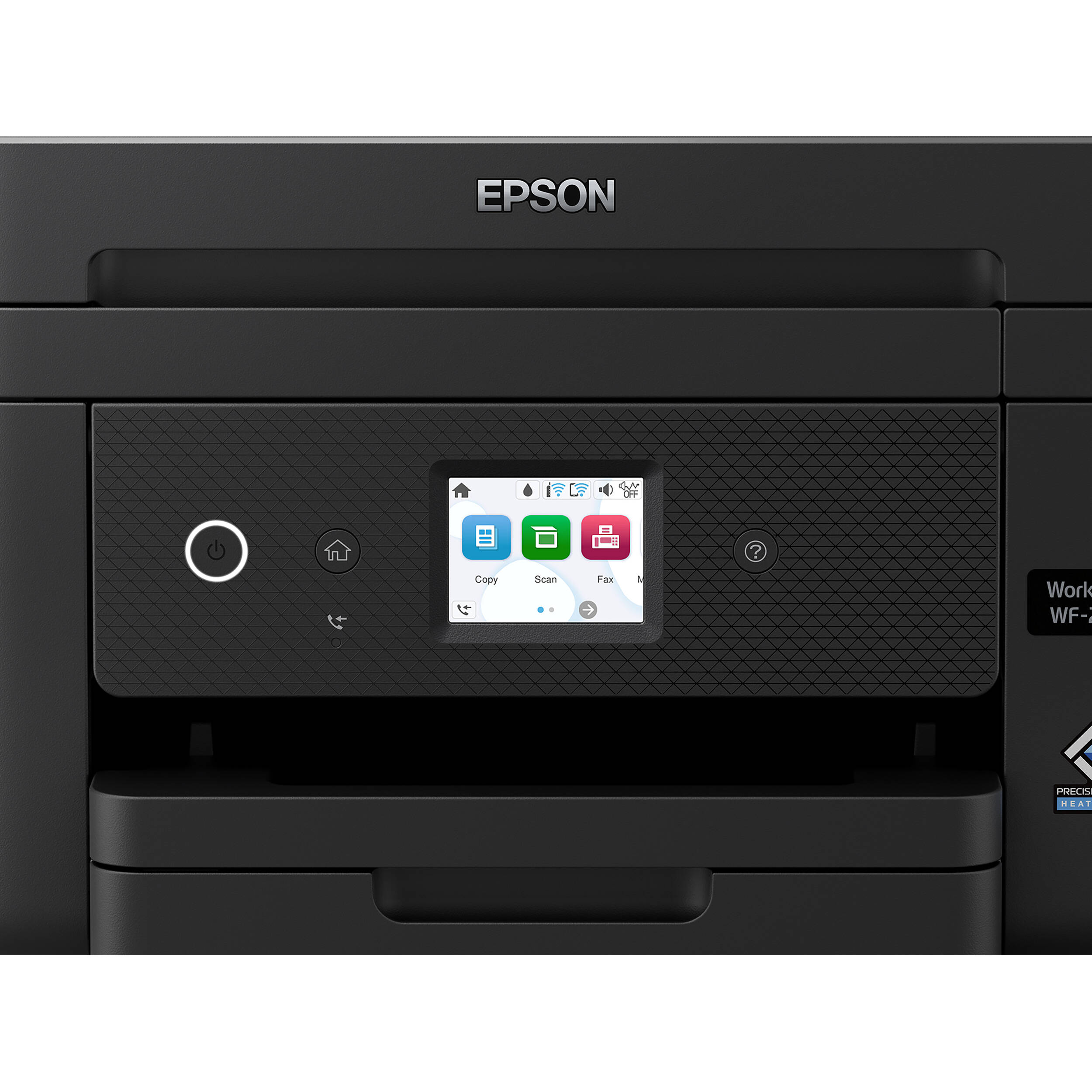 Epson WorkForce WF-2960 all-in-one printer with color touchscreen and wireless connectivity — view 9