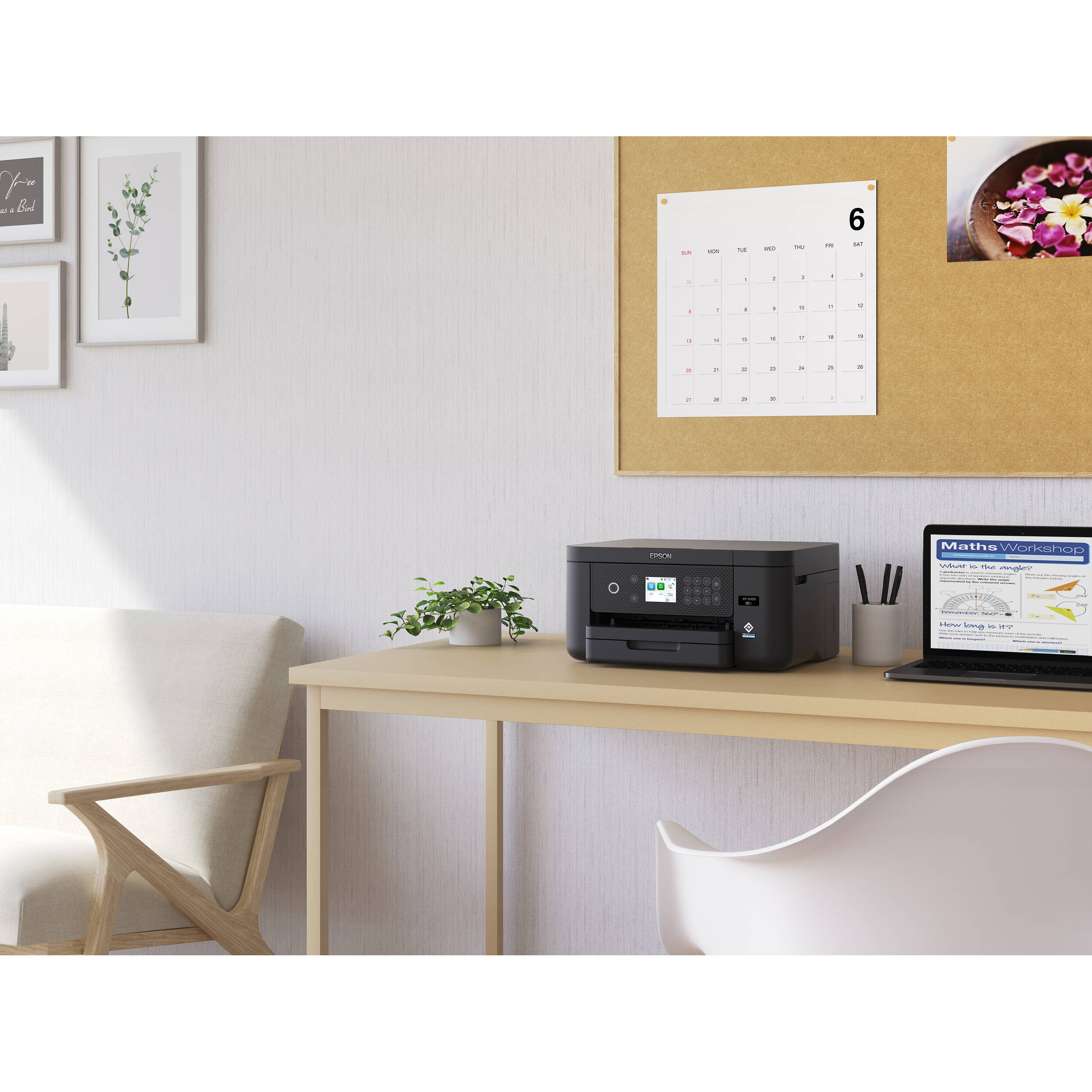 Epson Expression Home XP-5200 color all-in-one printer with Wi-Fi and duplex printing — view 12