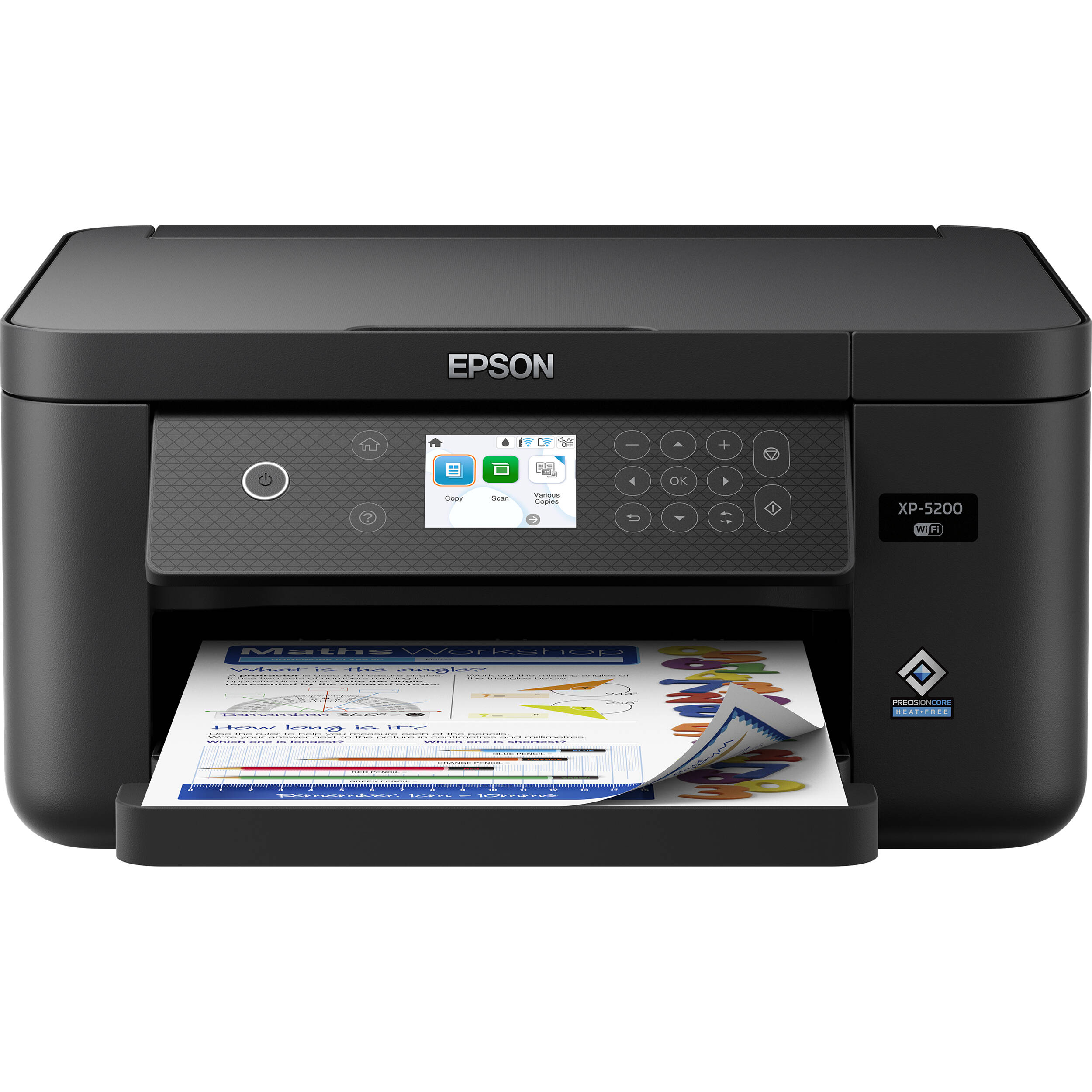 Epson Expression Home XP-5200 color all-in-one printer with Wi-Fi and duplex printing — view 2