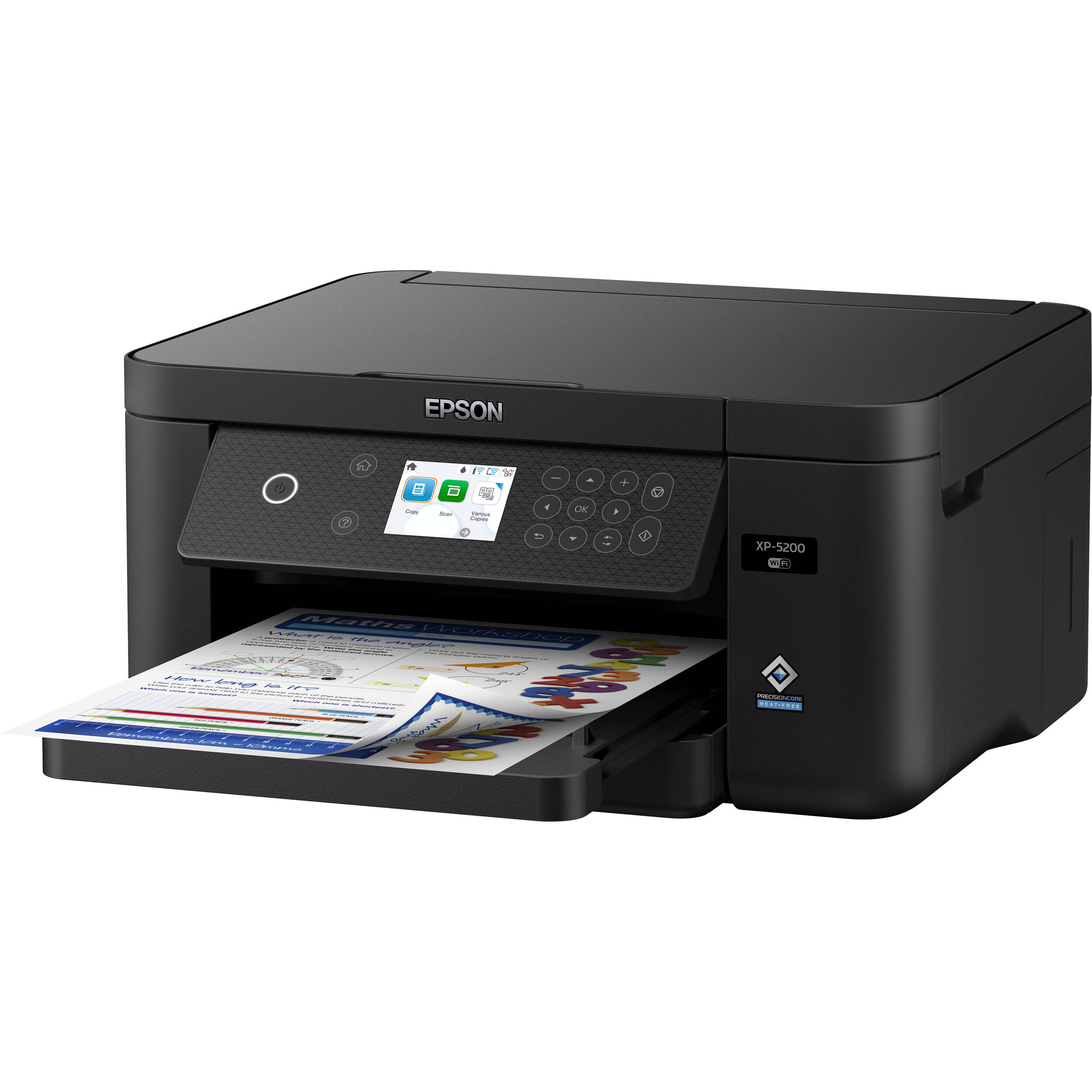 Epson Expression Home XP-5200 color all-in-one printer with Wi-Fi and duplex printing — view 3