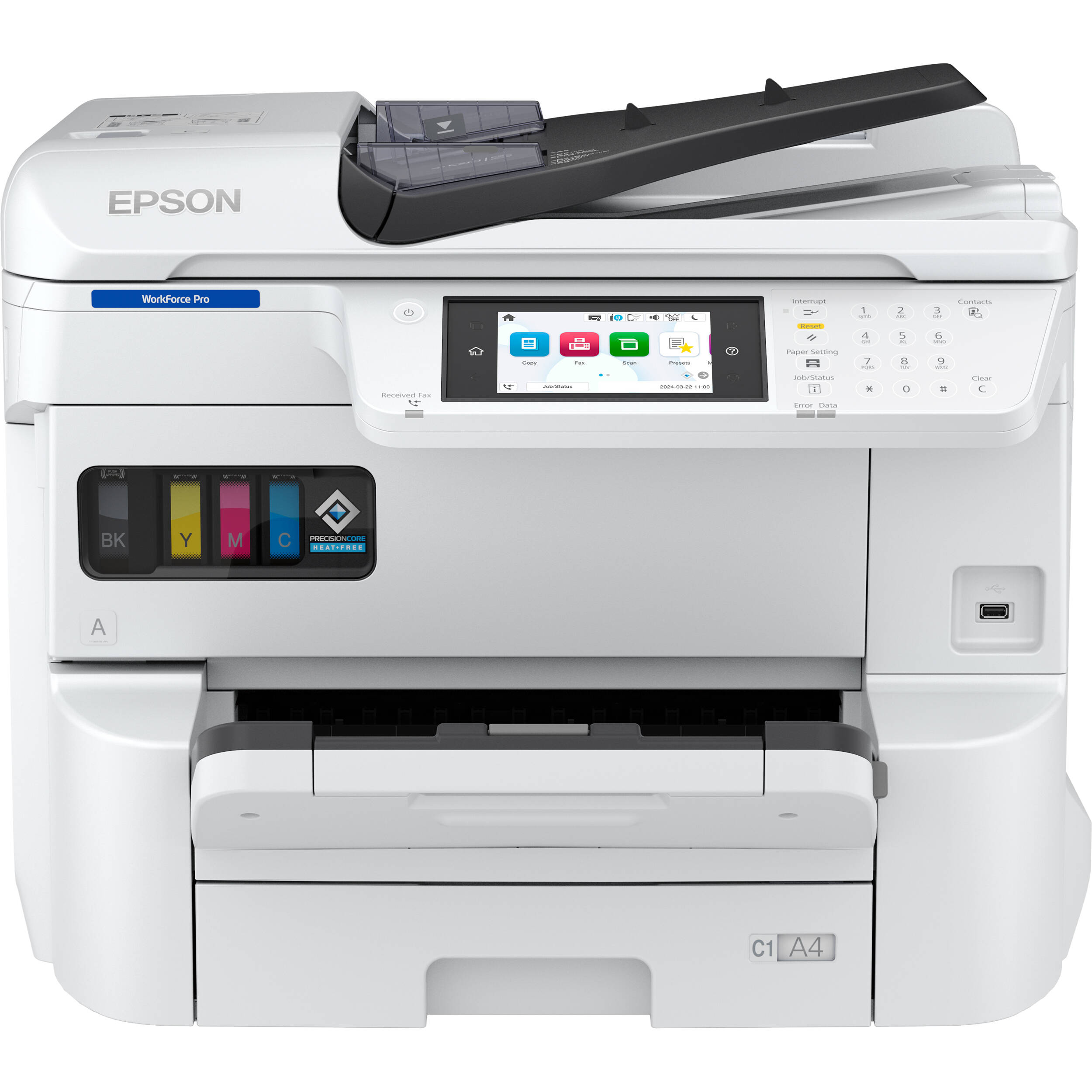Epson WorkForce Pro EM-C7100 A3 color multifunction printer — view 2