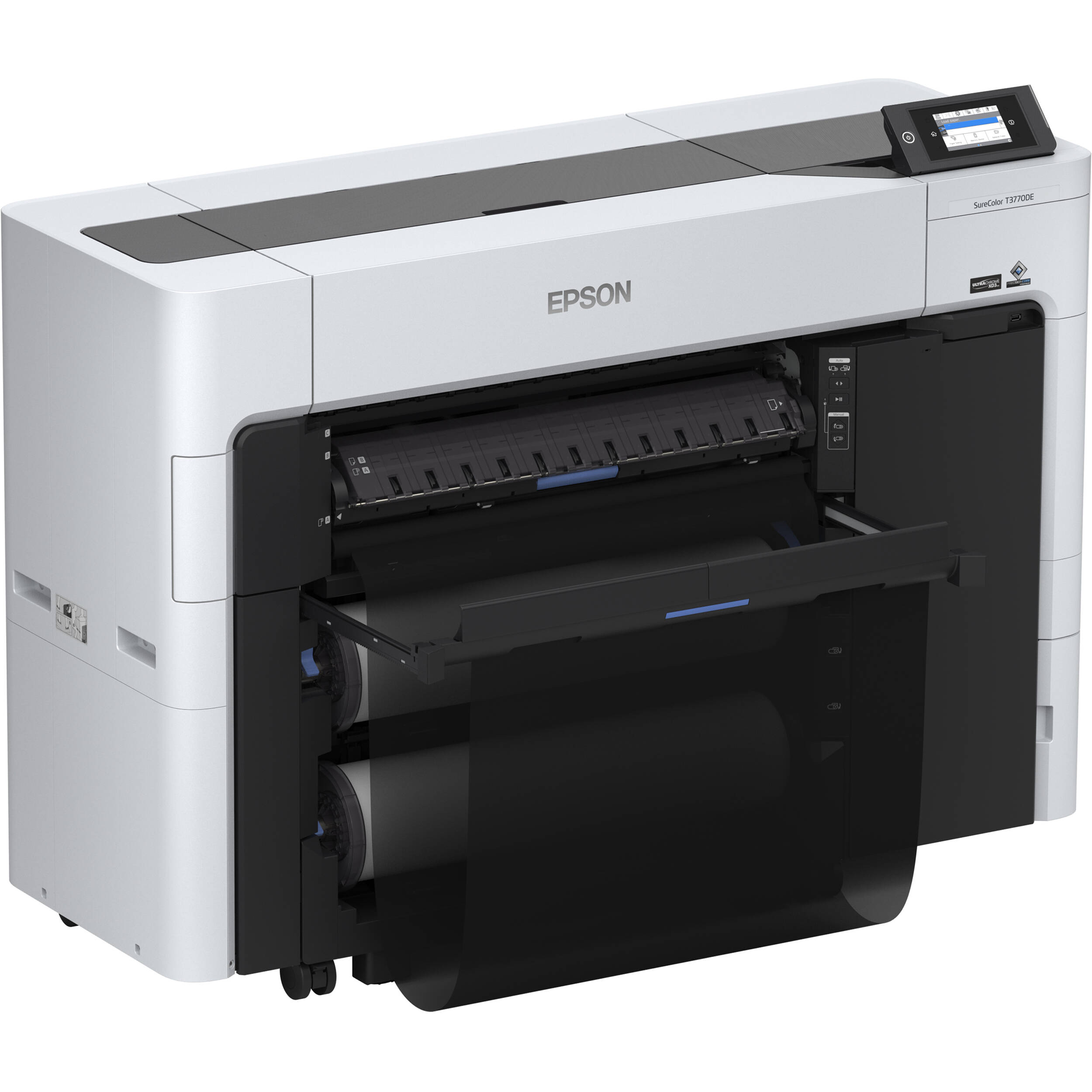 Epson SureColor T3770E 24-inch dual-roll large-format printer for technical drawings and graphics — view 10