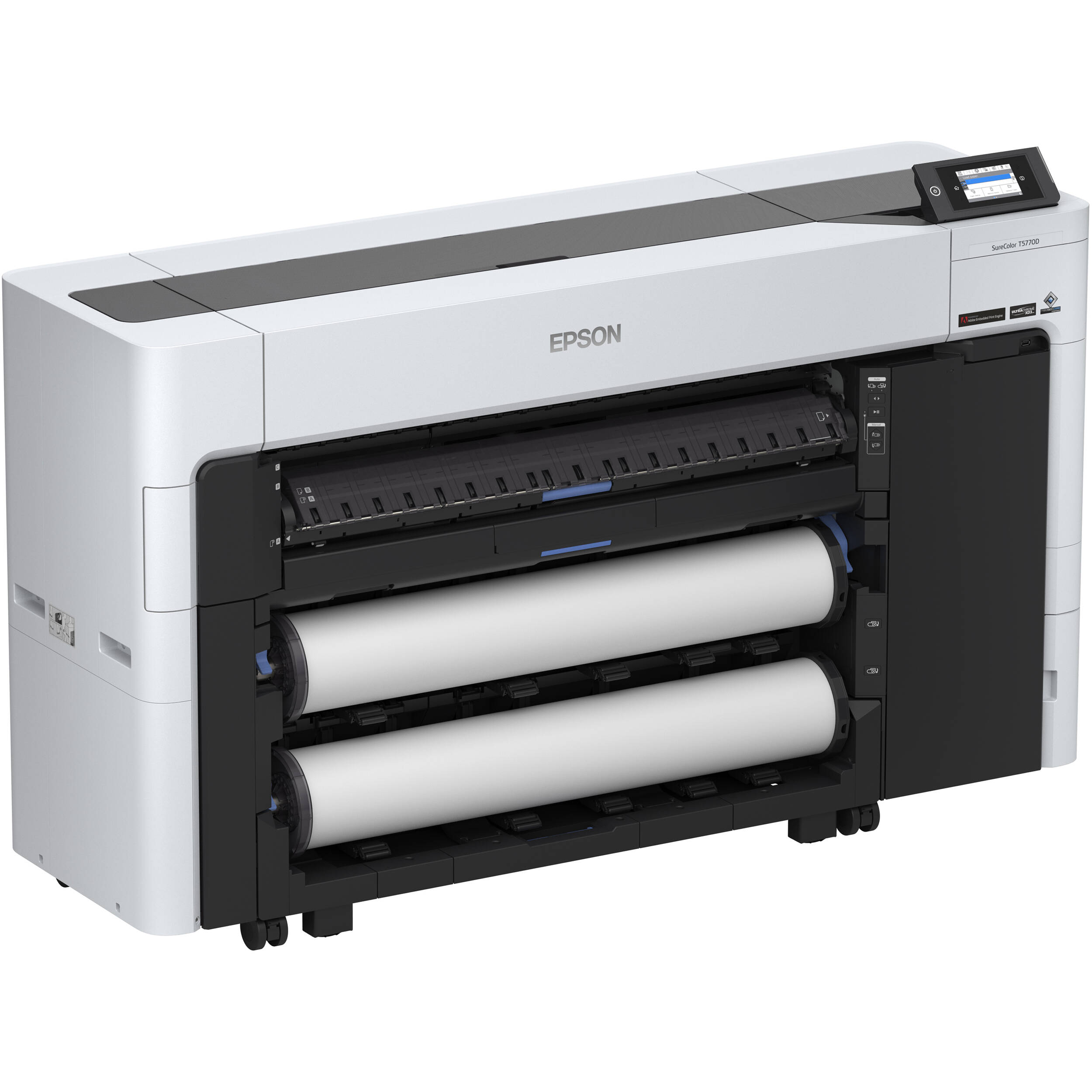 Epson SureColor T5770D 36-inch dual-roll wide-format printer with 6-color ink system — view 10