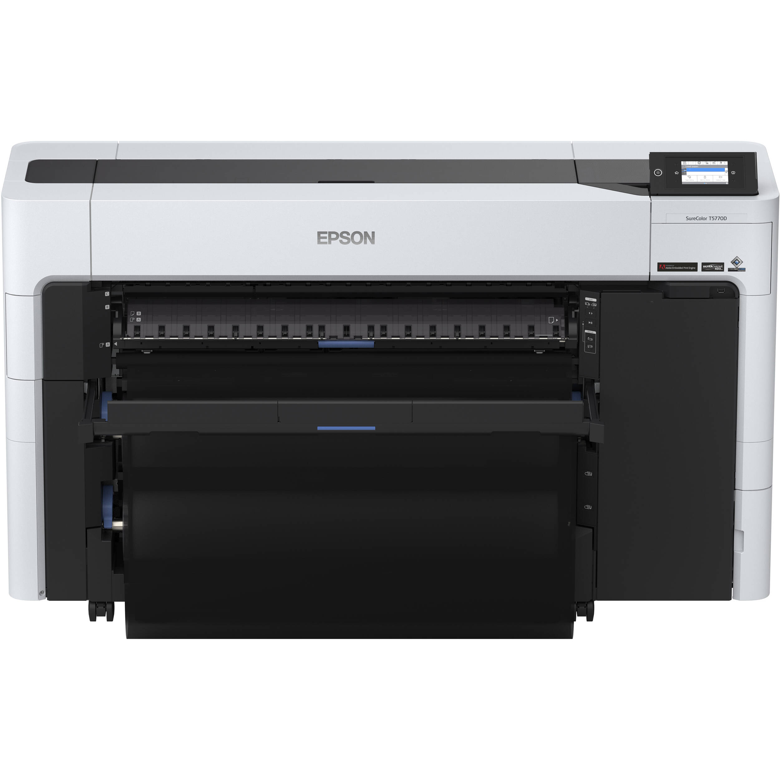 Epson SureColor T5770D 36-inch dual-roll wide-format printer with 6-color ink system — view 2
