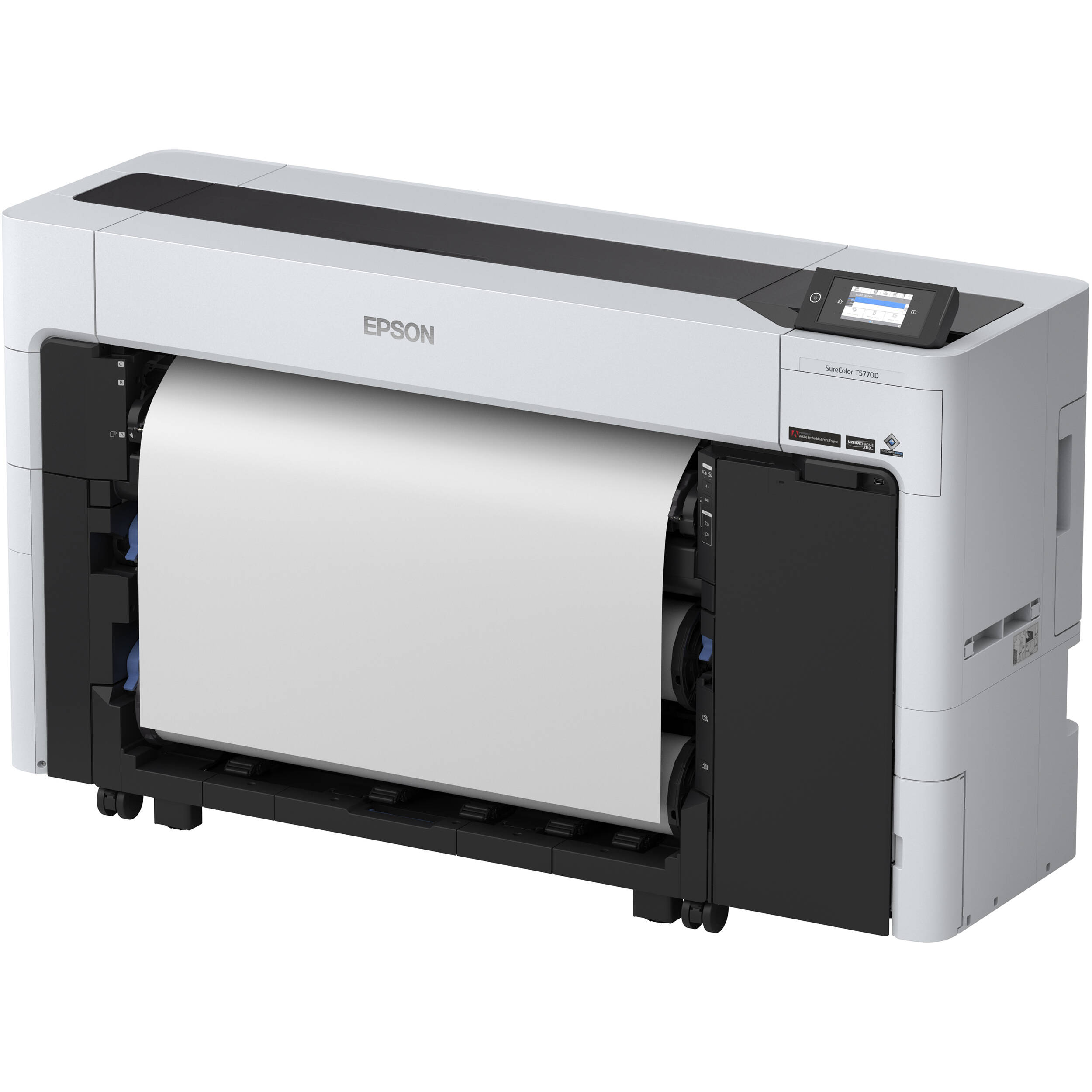 Epson SureColor T5770D 36-inch dual-roll wide-format printer with 6-color ink system — view 21