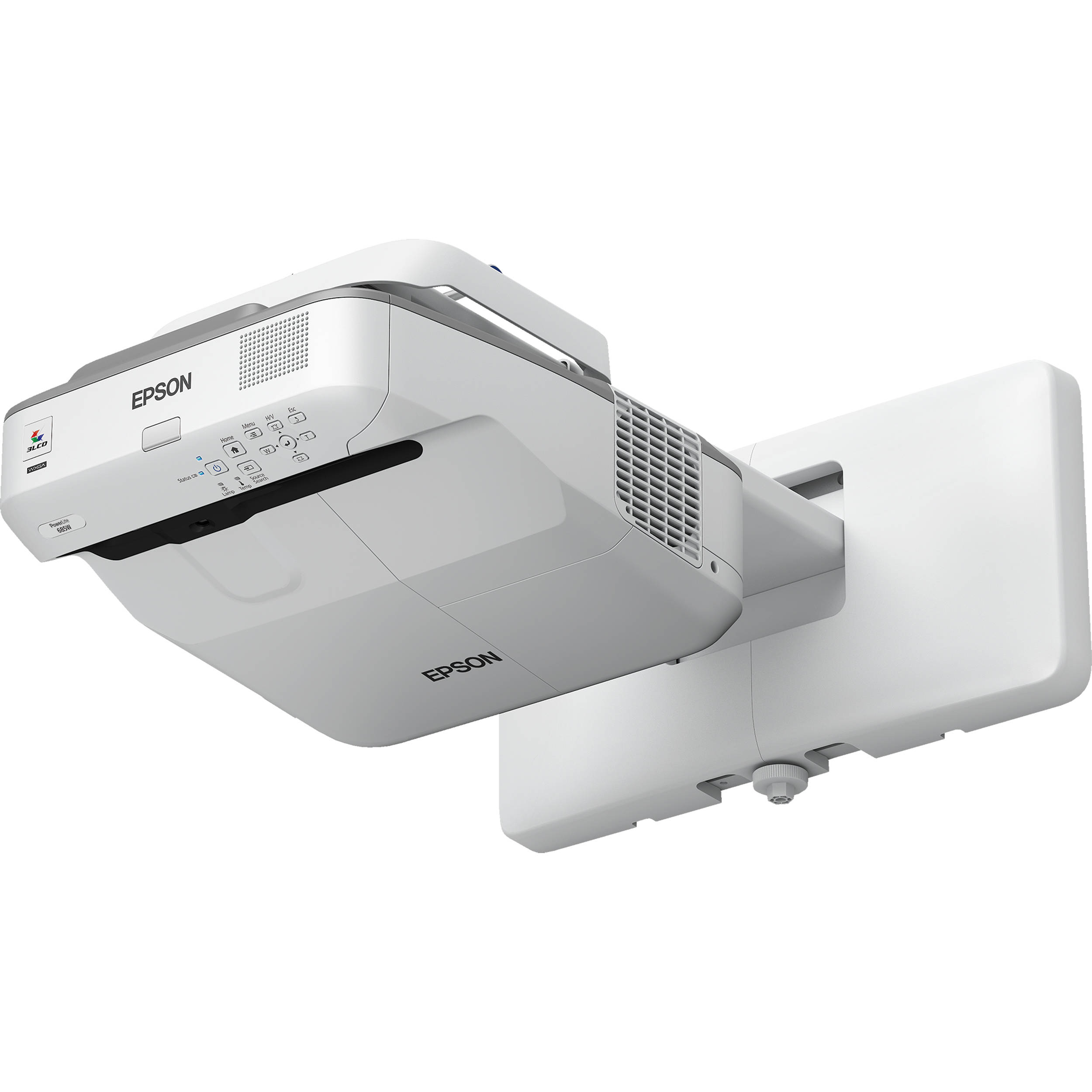 Epson PowerLite 685W short-throw projector for classrooms with 3,500 lumens and WXGA resolution — view 3