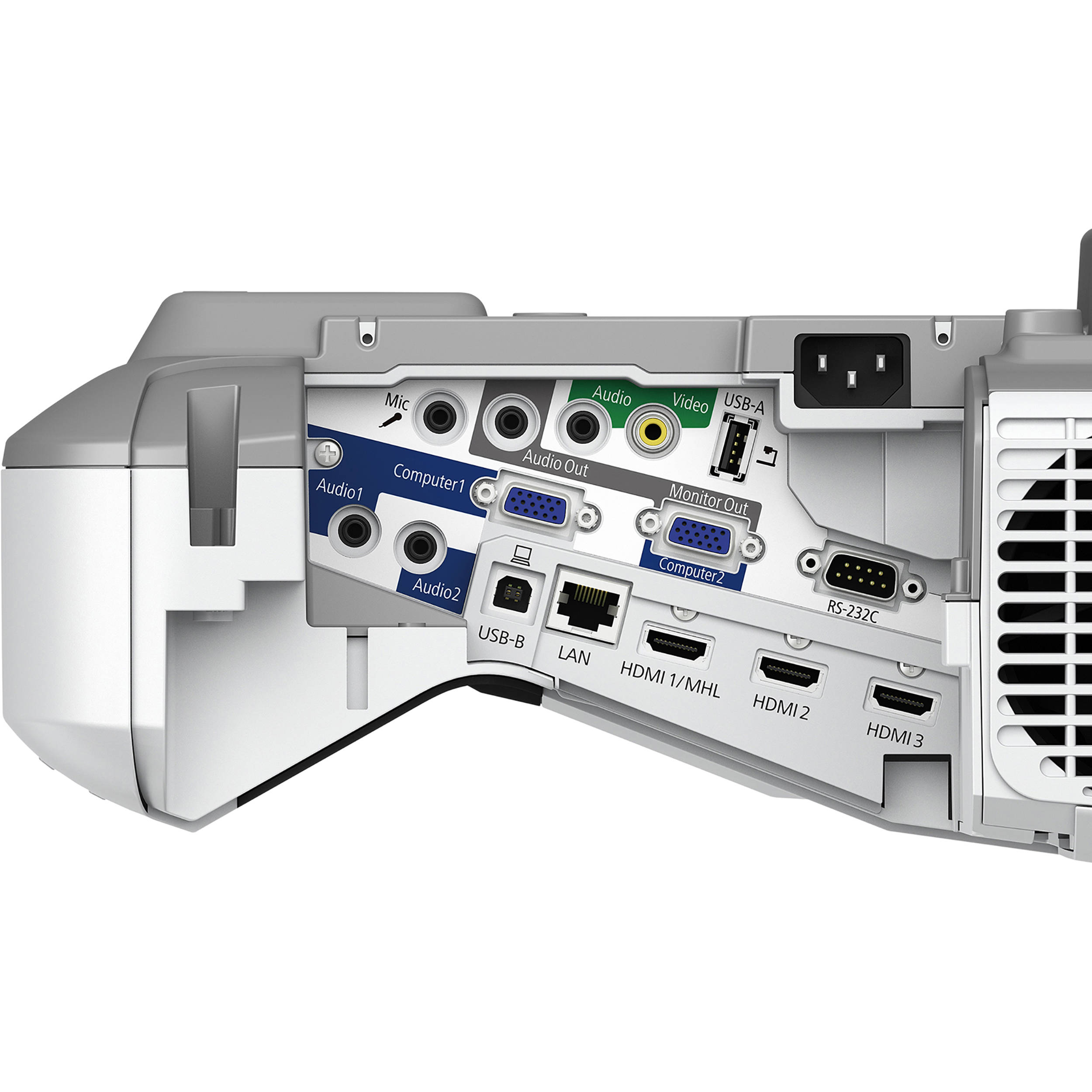 Epson PowerLite 685W short-throw projector for classrooms with 3,500 lumens and WXGA resolution — view 4