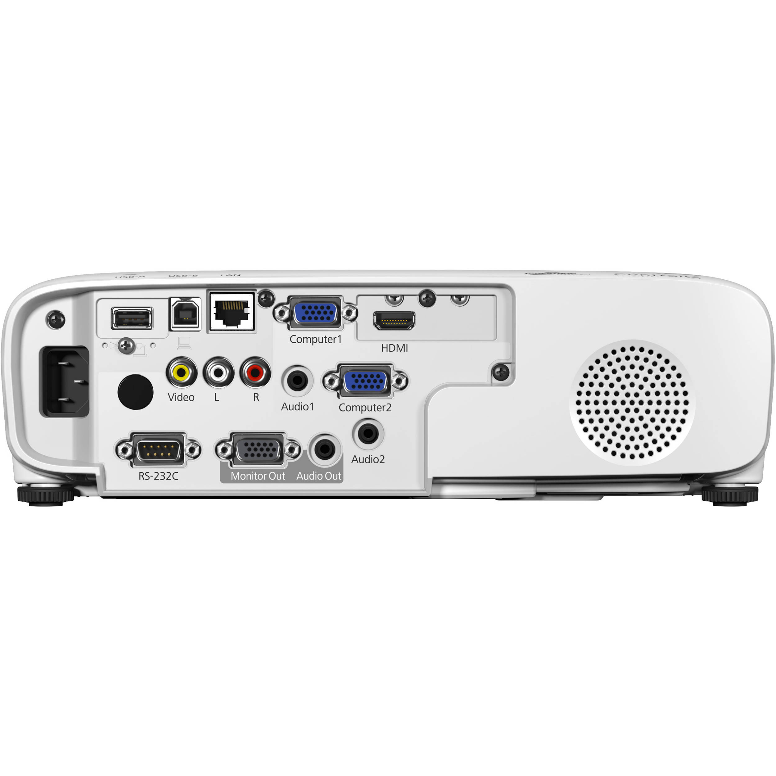 Epson PowerLite X49 business projector, 3,600 lumens, XGA resolution — view 5