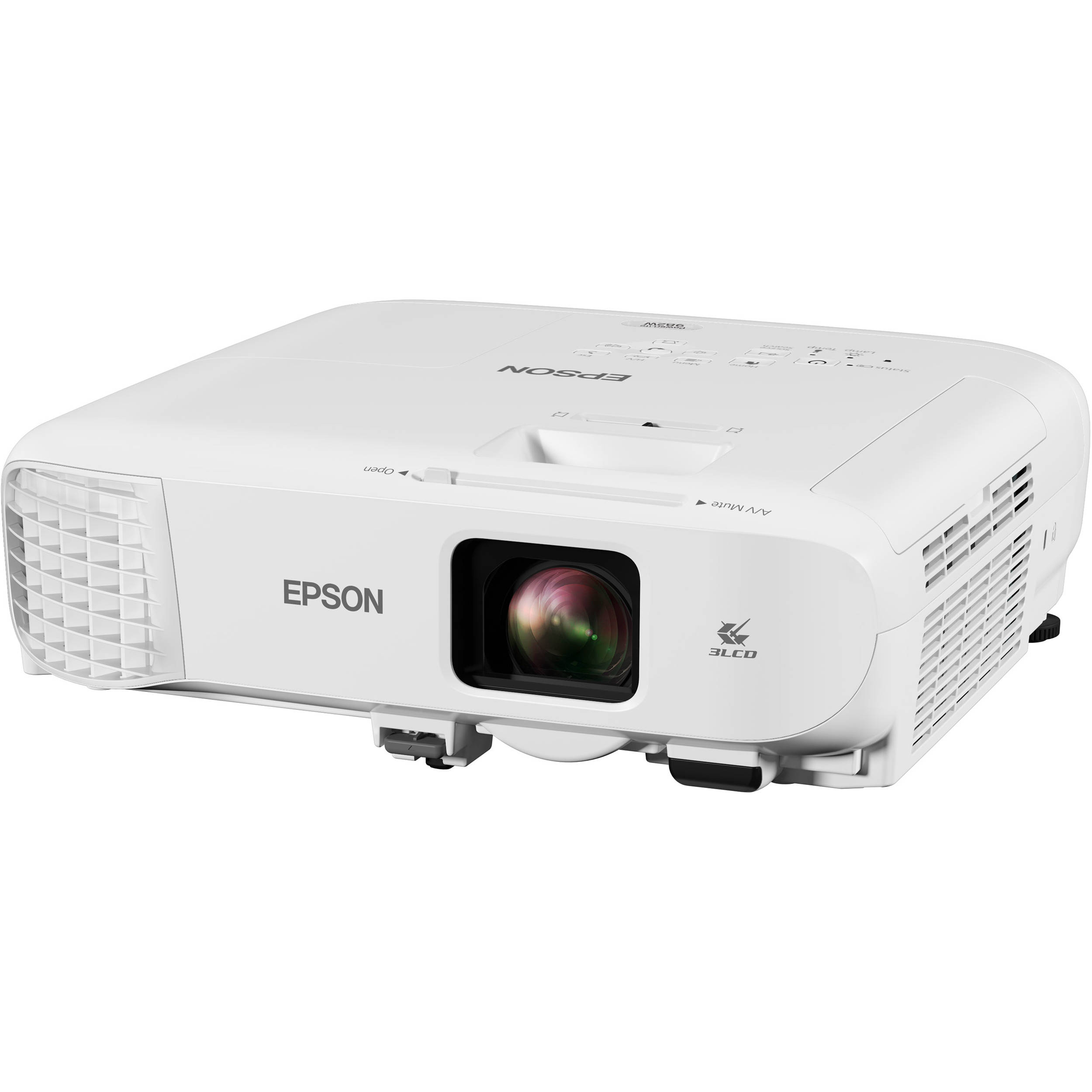 Epson PowerLite 982W business projector, 4,200 lumens, WXGA resolution — view 3