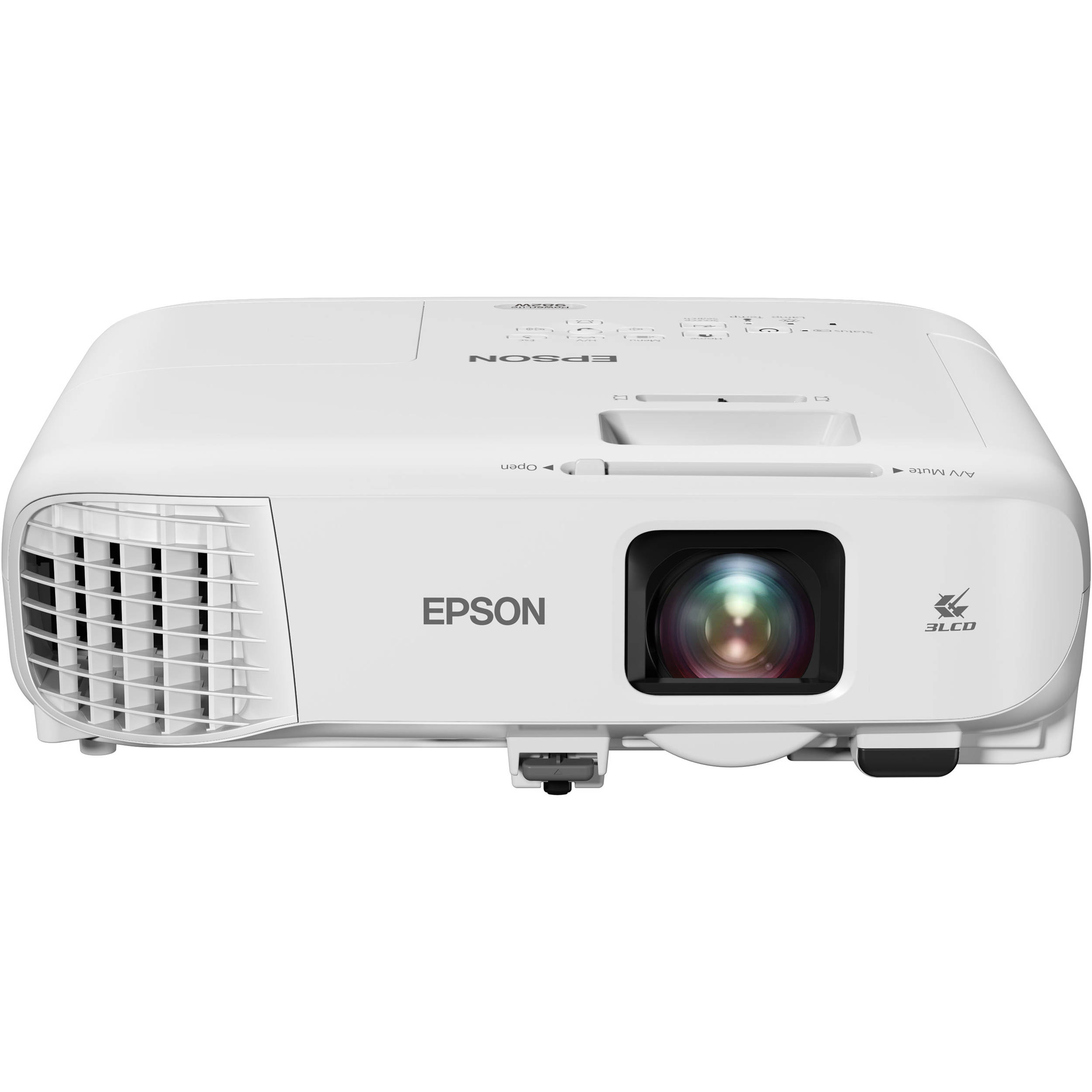 Epson PowerLite 982W business projector, 4,200 lumens, WXGA resolution — view 4