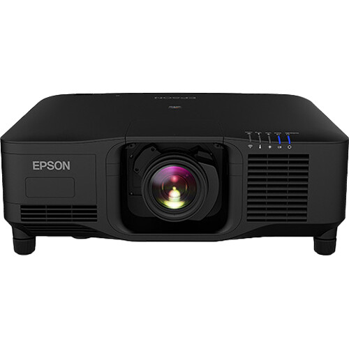 Epson ProAV EBPU2213B black laser projector with 13,000 lumens and interchangeable lens support — view 2