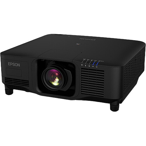 Epson ProAV EBPU2213B black laser projector with 13,000 lumens and interchangeable lens support — view 4