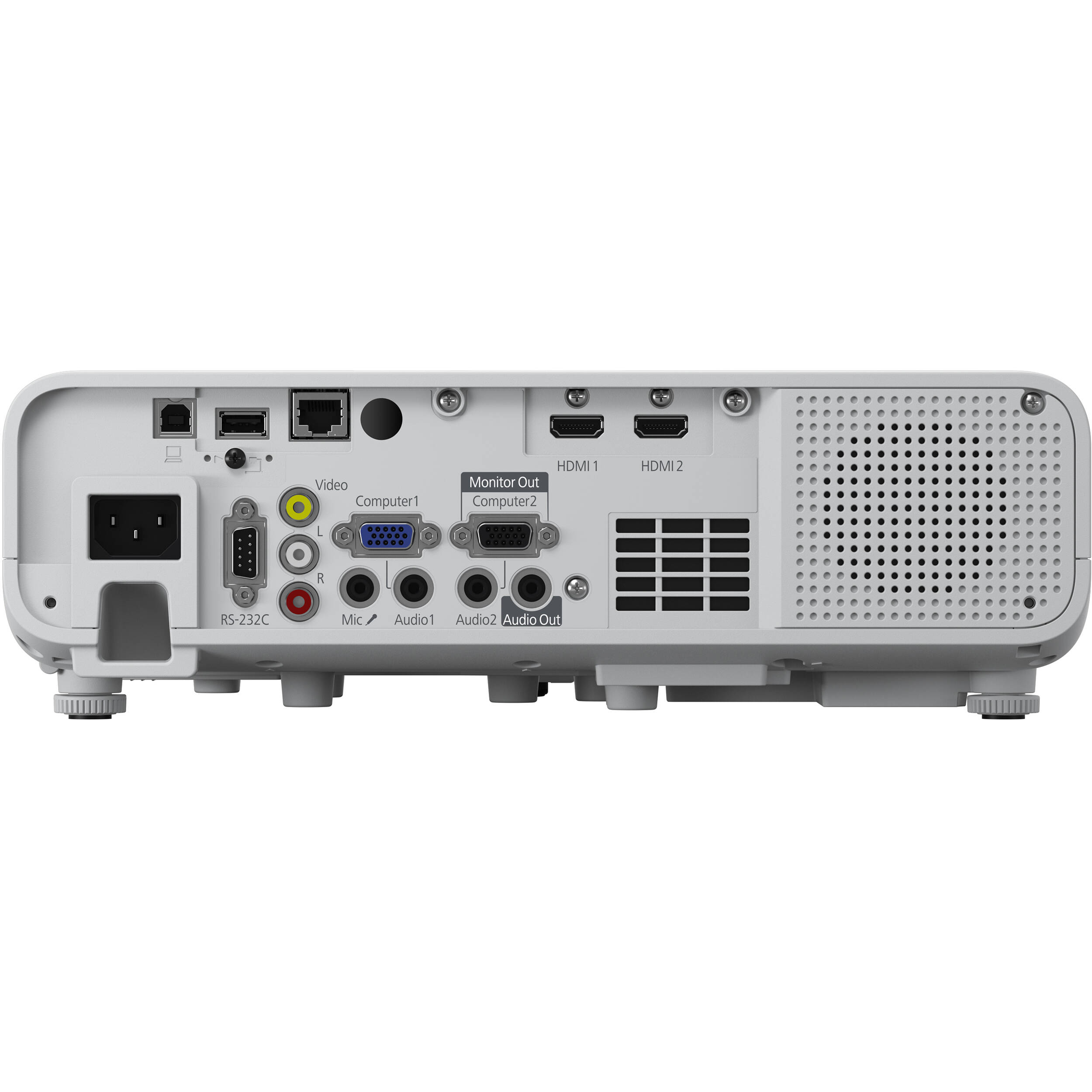 Epson PowerLite L260F laser projector for classrooms and conference rooms with wireless display — view 6
