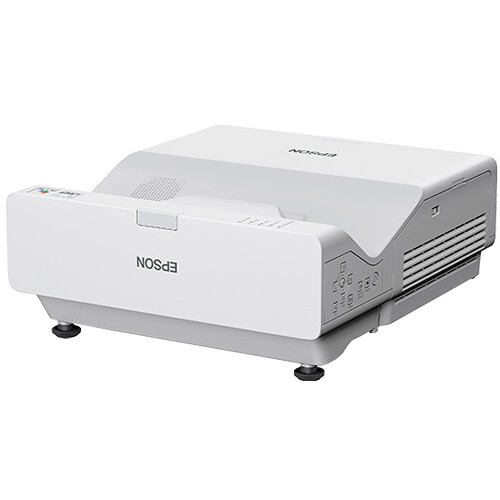 Epson PowerLite 770F ultra-short-throw laser projector in white for classroom and meeting room use — view 4