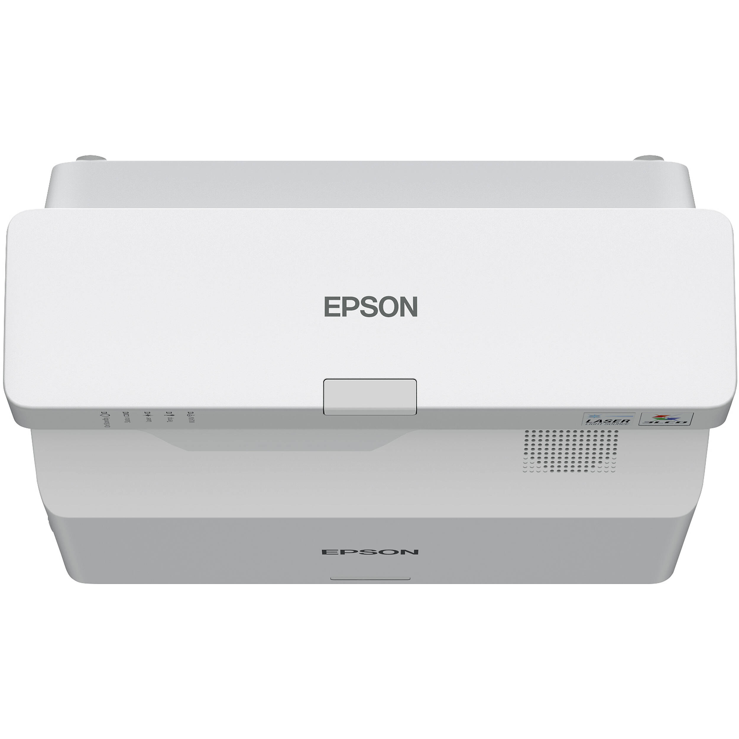 Epson PowerLite 760W ultra short-throw laser projector in white with 4,100 lumens and WXGA resolution — view 5