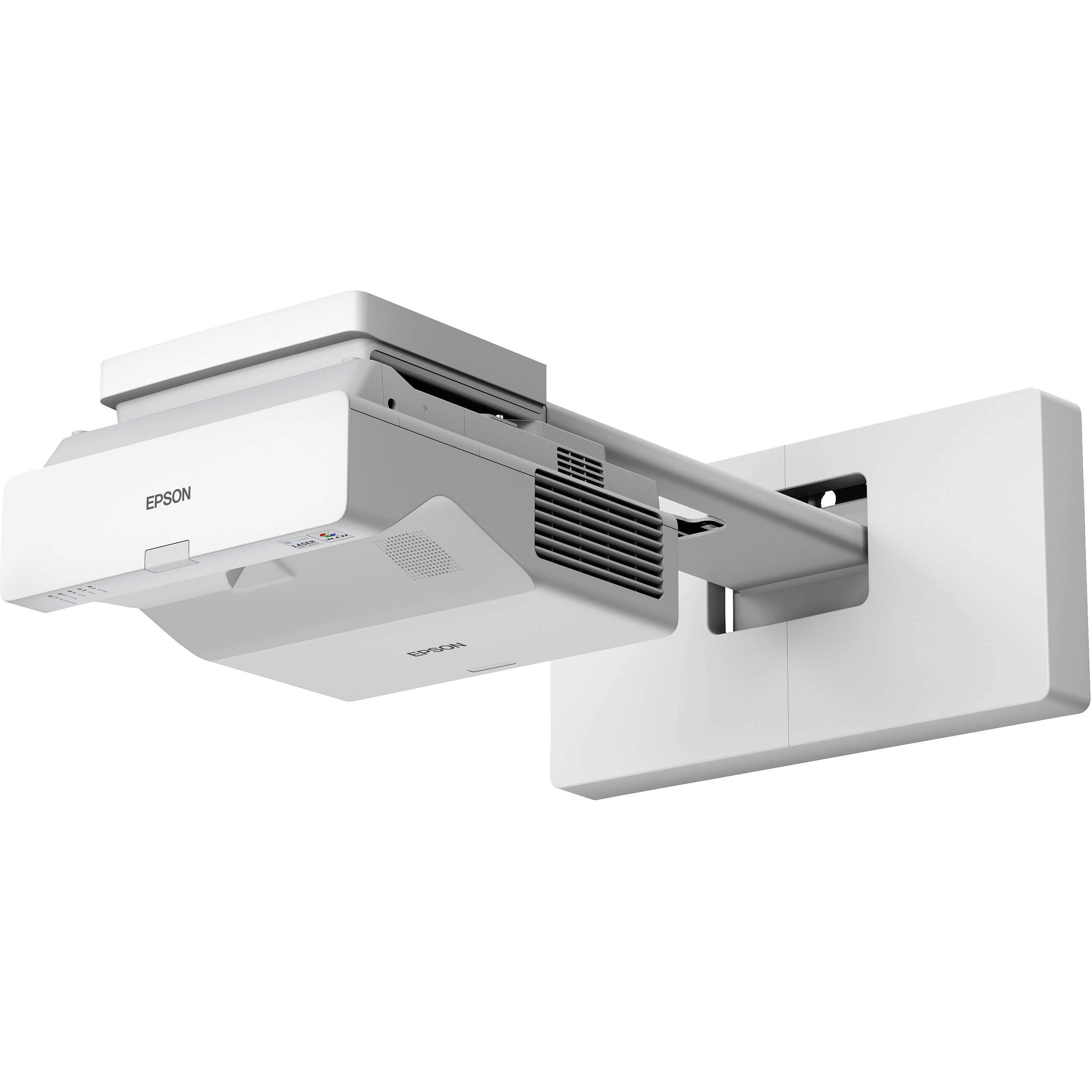 Epson PowerLite 760W ultra short-throw laser projector in white with 4,100 lumens and WXGA resolution — view 9