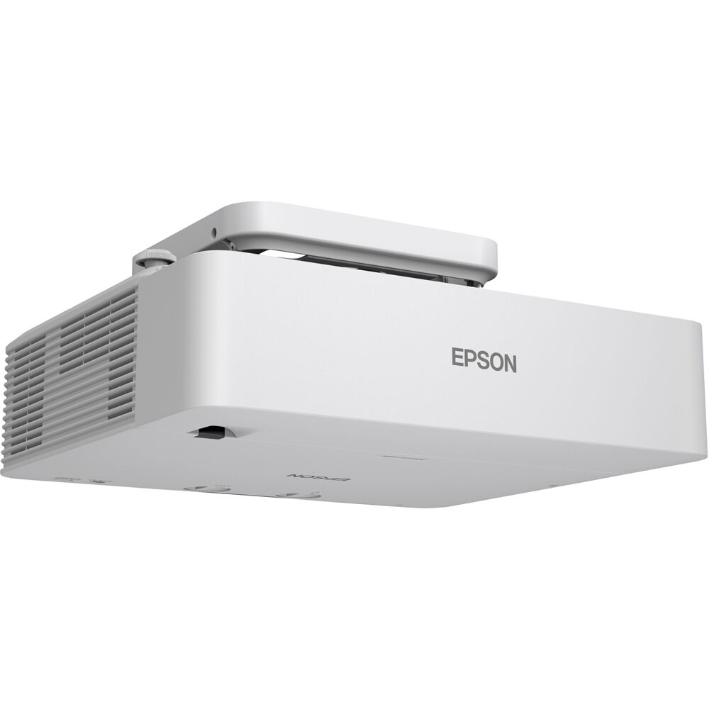 Epson PowerLite L890E laser projector in white for large venue installation with lens shift and wireless support — view 5