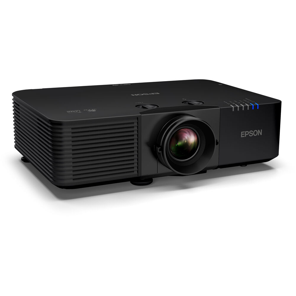 Epson PowerLite L895E black laser projector with 8,000 lumens, lens shift, and WiFi — view 2