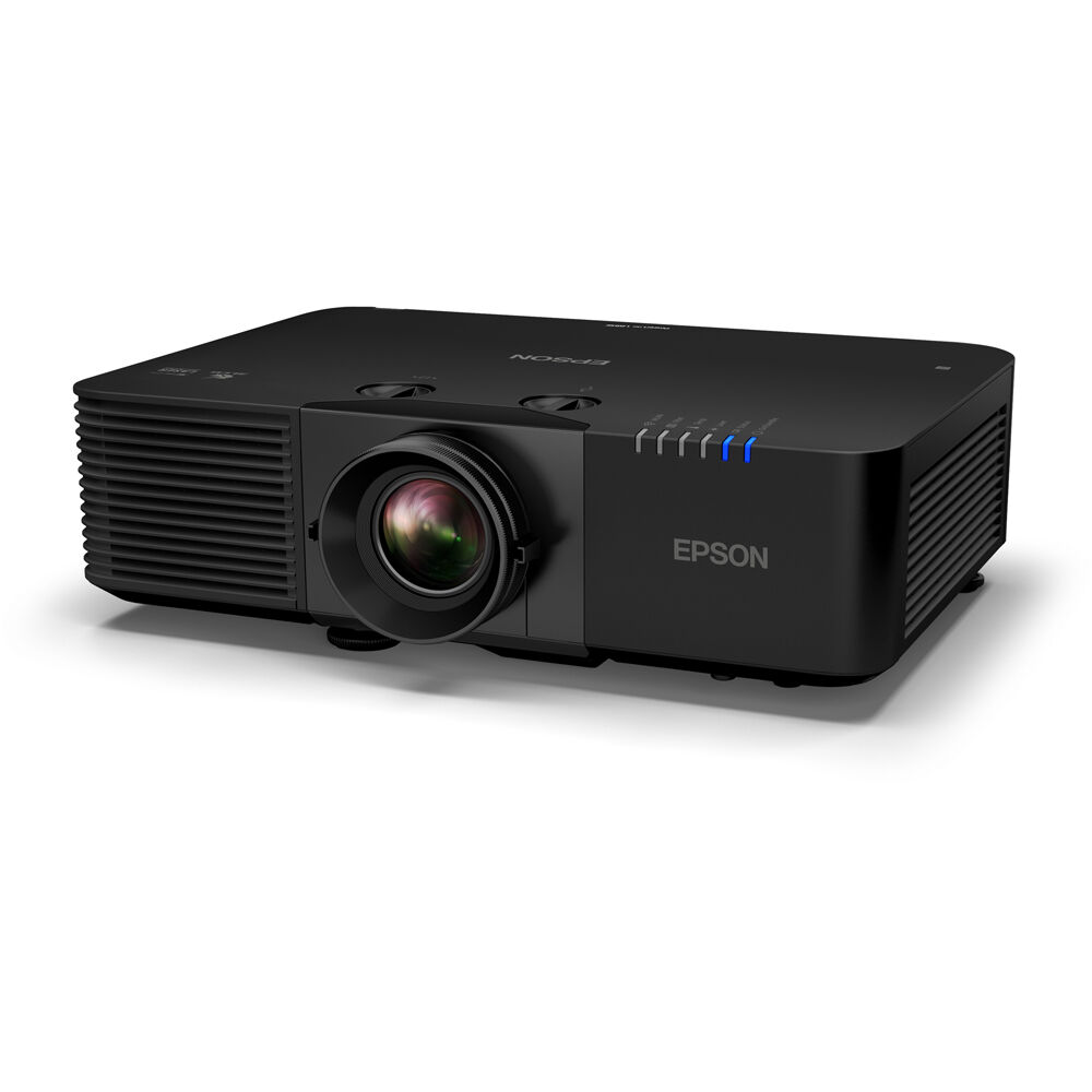 Epson PowerLite L895E black laser projector with 8,000 lumens, lens shift, and WiFi — view 3
