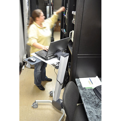 Mobile laptop cart for office, classroom, and training room use — view 5
