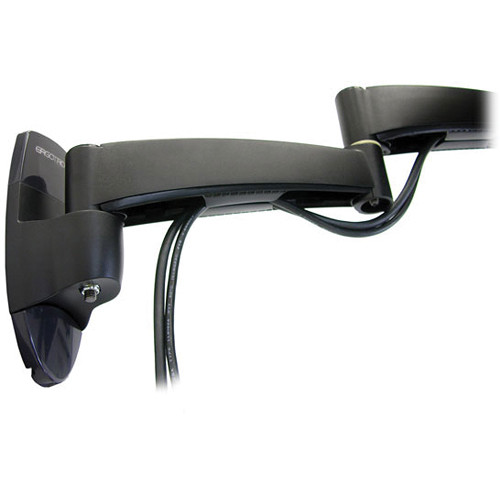 Ergotron 200 Series Combo Arm in black for monitor mounting and desk-space savings — view 2