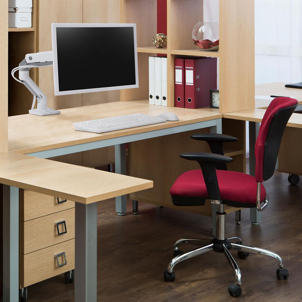 ERGOTRON STOCK HX DESK MONITOR ARM BRIGHT WHI — view 7