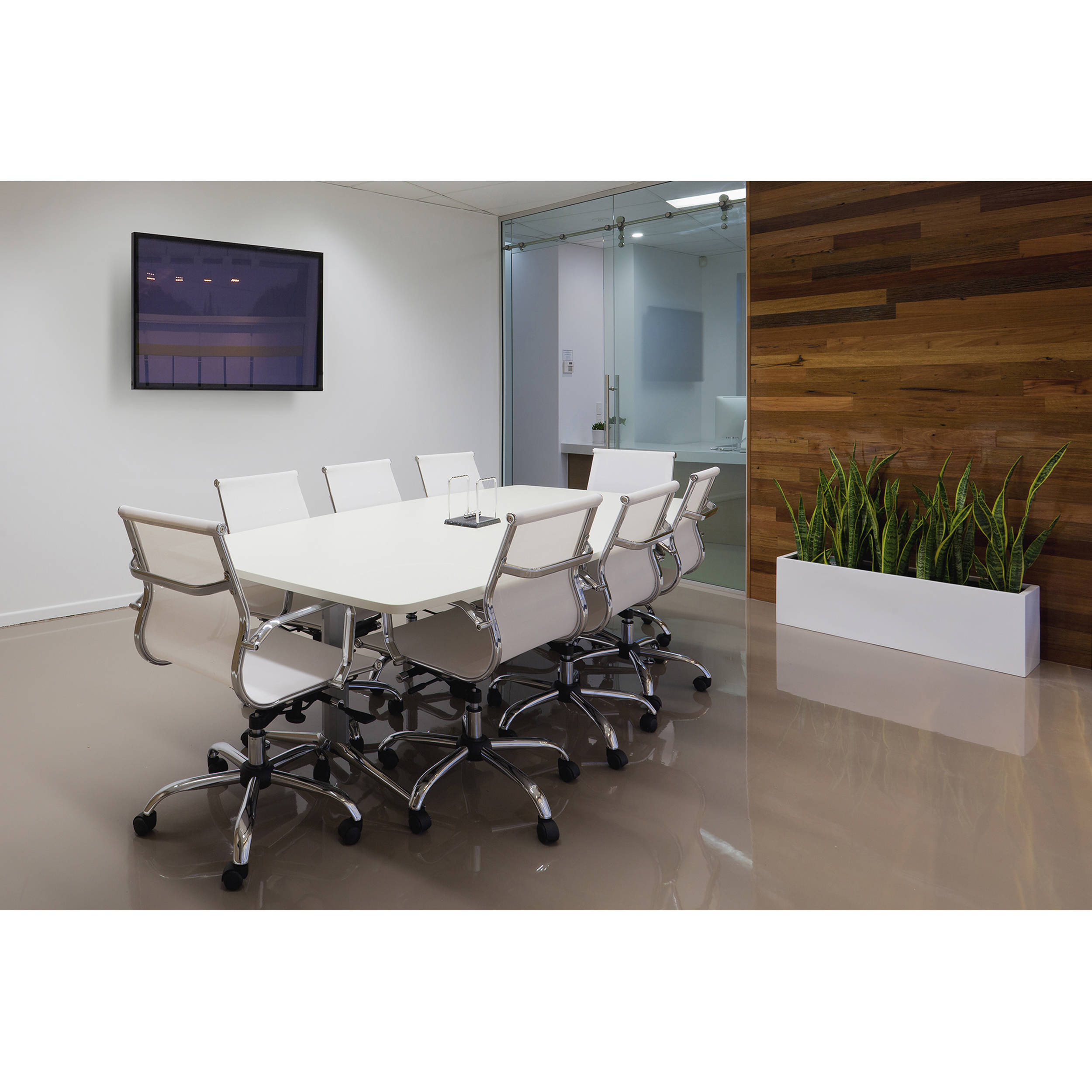 Ergotron HX wall monitor arm in white for wall-mounted monitor installation — view 9