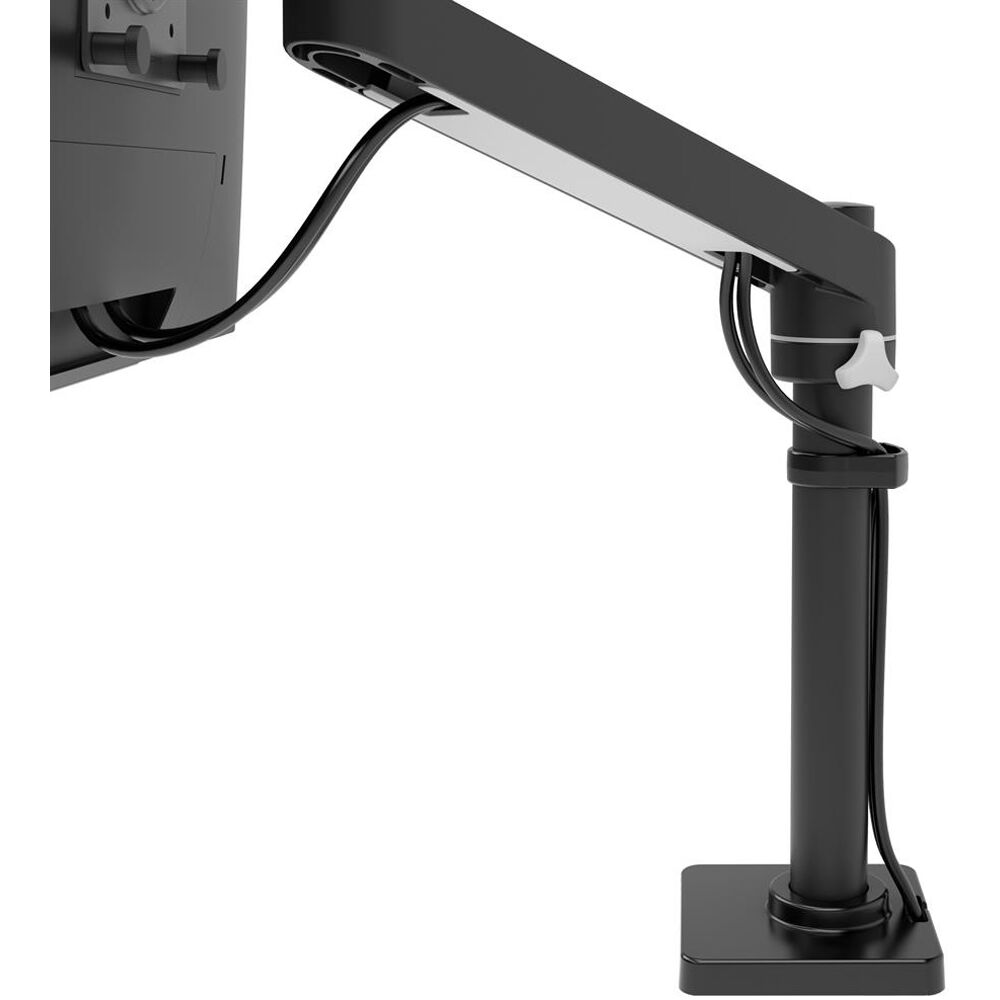 Ergotron NX Monitor Arm Black for single monitor desk mounting — view 9