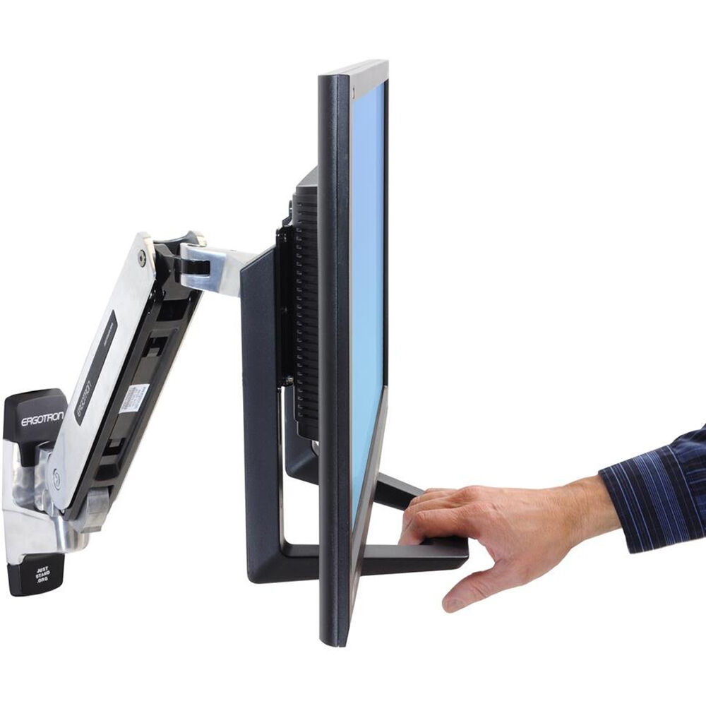 Ergotron single monitor handle kit for one-display workstation handling — view 3