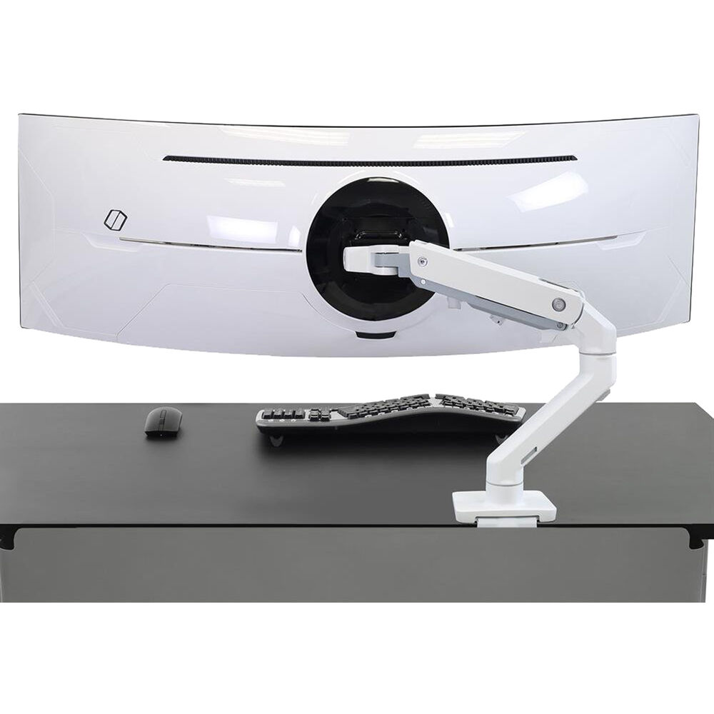 Ergotron HX Heavy-Duty Tilt Pivot in BWT finish for stable large-display tilt mounting — view 4