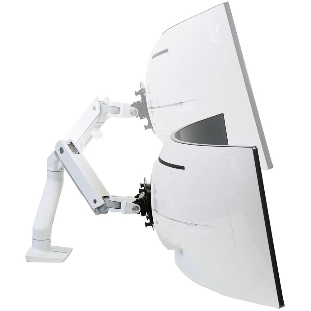Ergotron HX Heavy-Duty Tilt Pivot in BWT finish for stable large-display tilt mounting — view 7