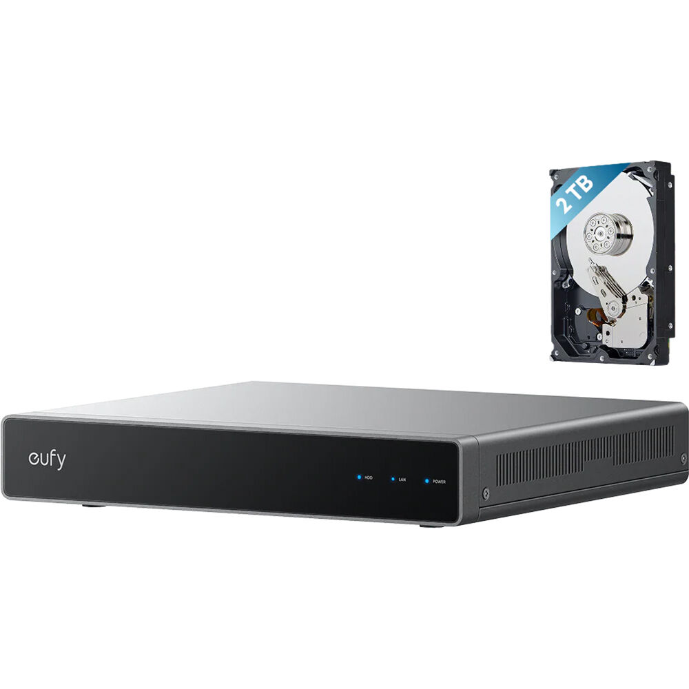 Eufy - Anker Eufy Network Video Recorder S4 Eufy Nvr S4 Silver
